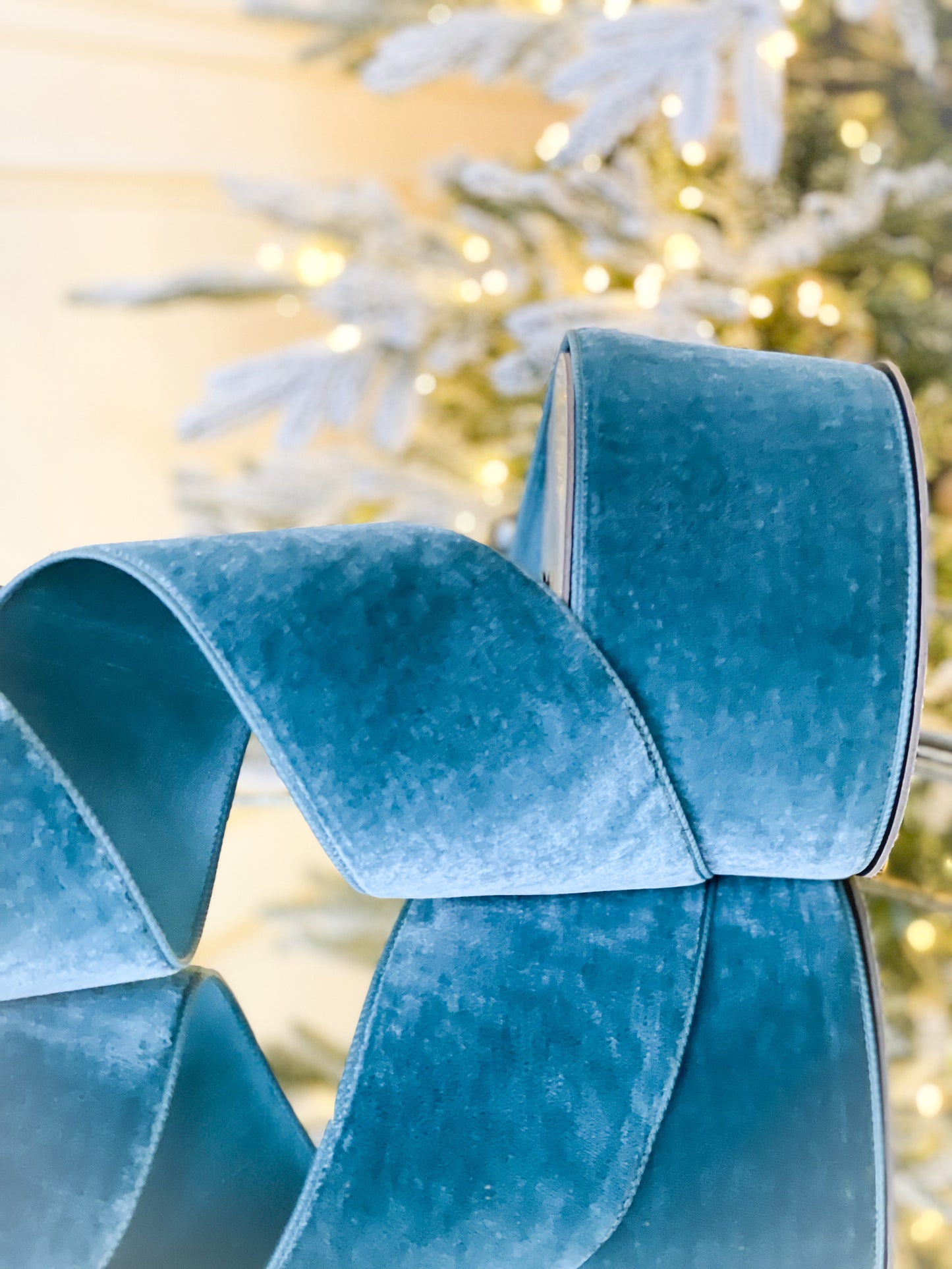 Velvet Celadon Ribbon