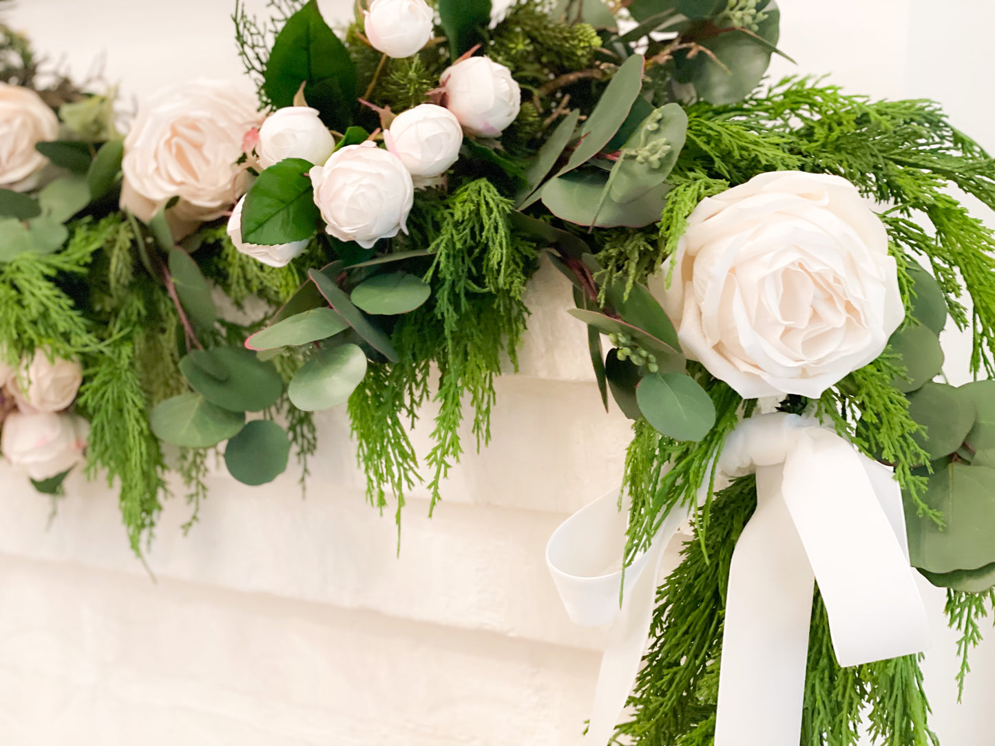 Winter Rose Mantle Blanc Box