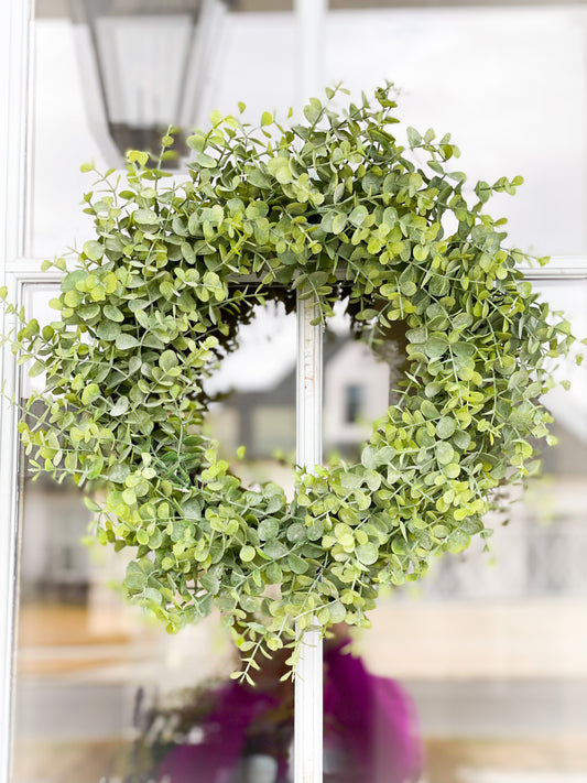 Frosted Eucalyptus Wreath