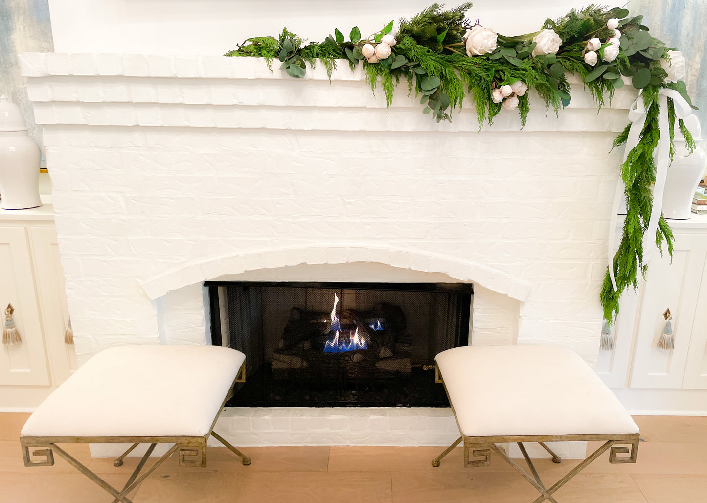 Winter Rose Mantle Blanc Box