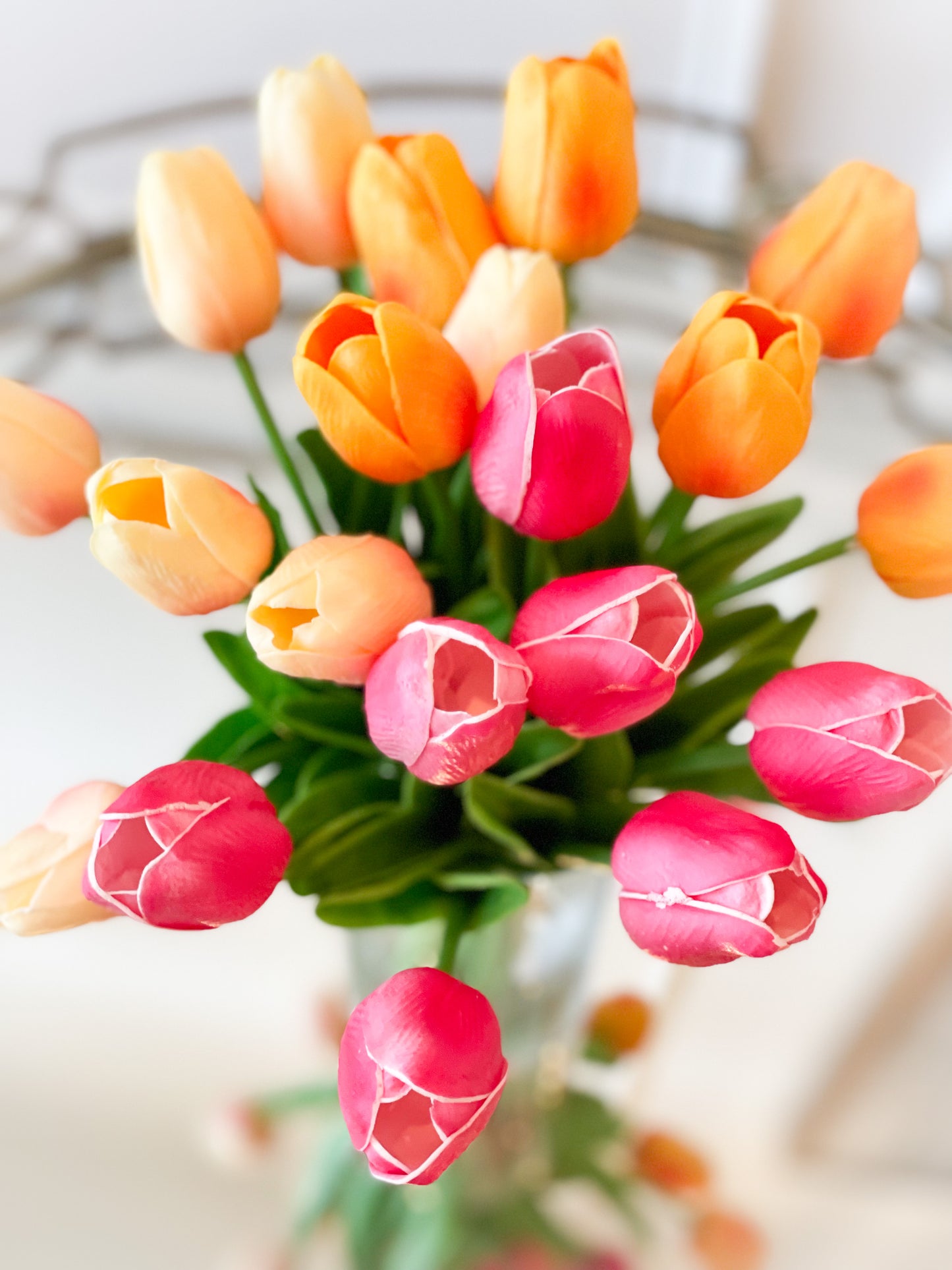 Coco Tulip Trio Bouquet Blanc Box