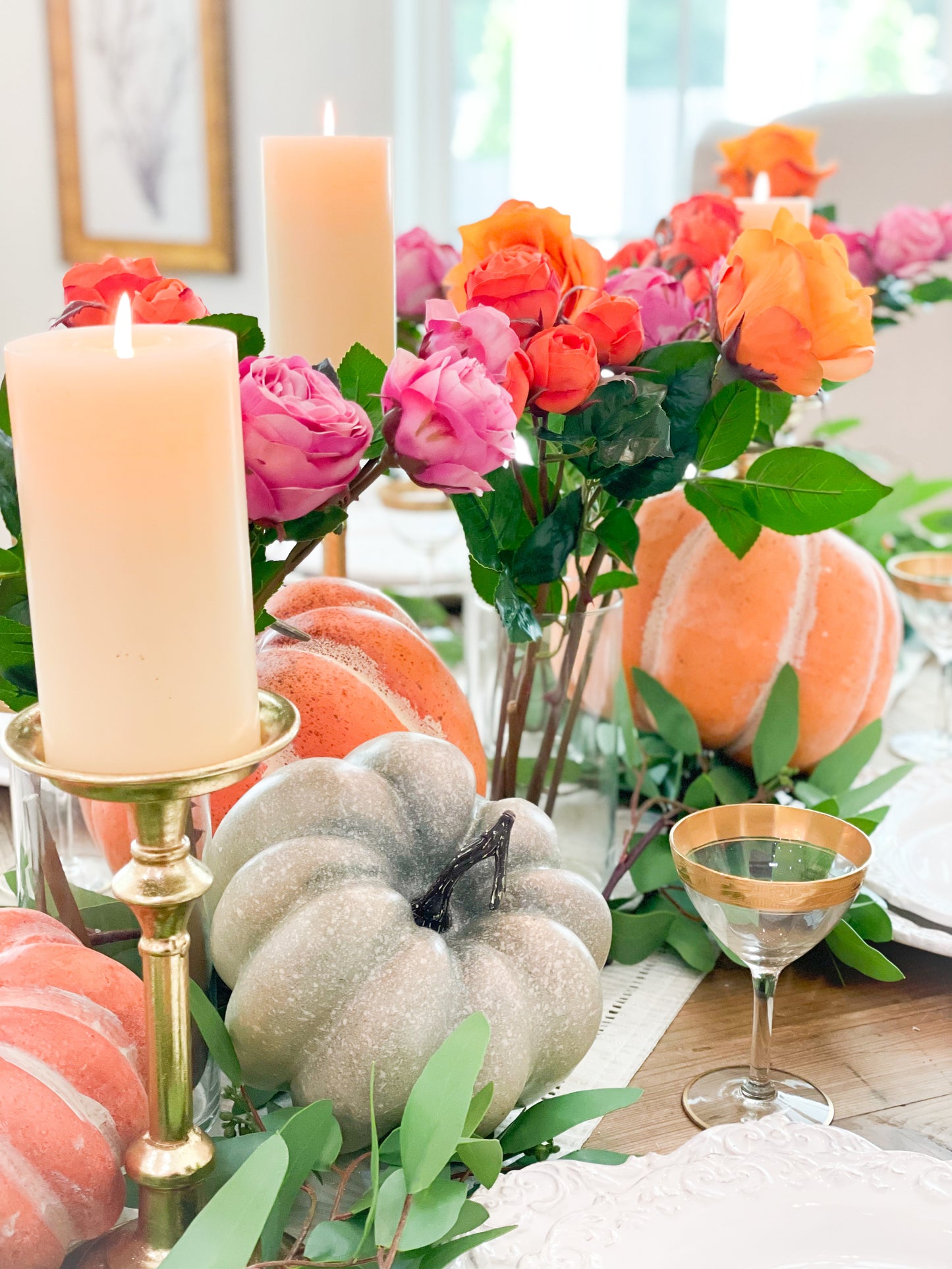 Rosey Posey Pumpkin Blanc Box