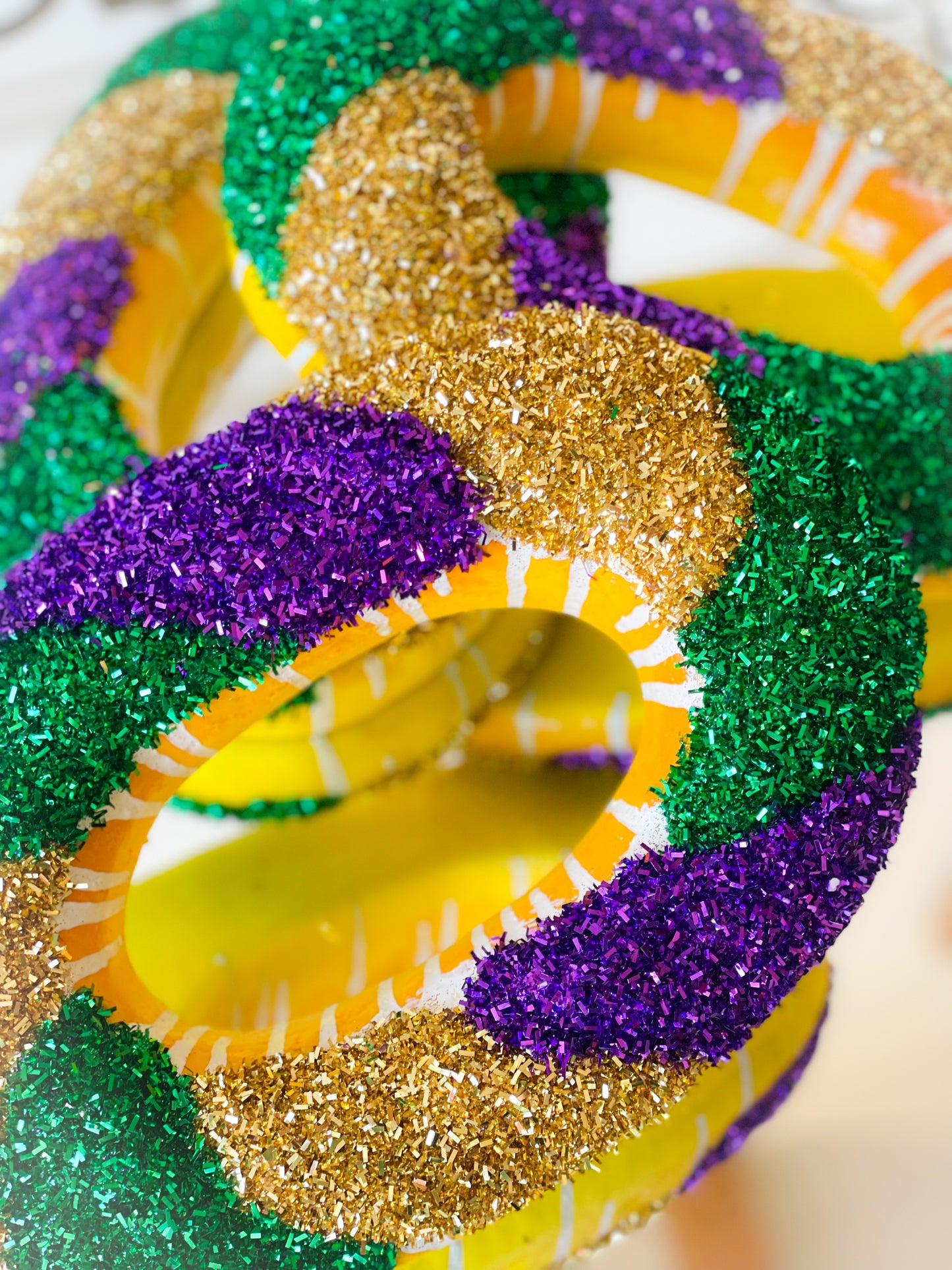 Glitter King Cake