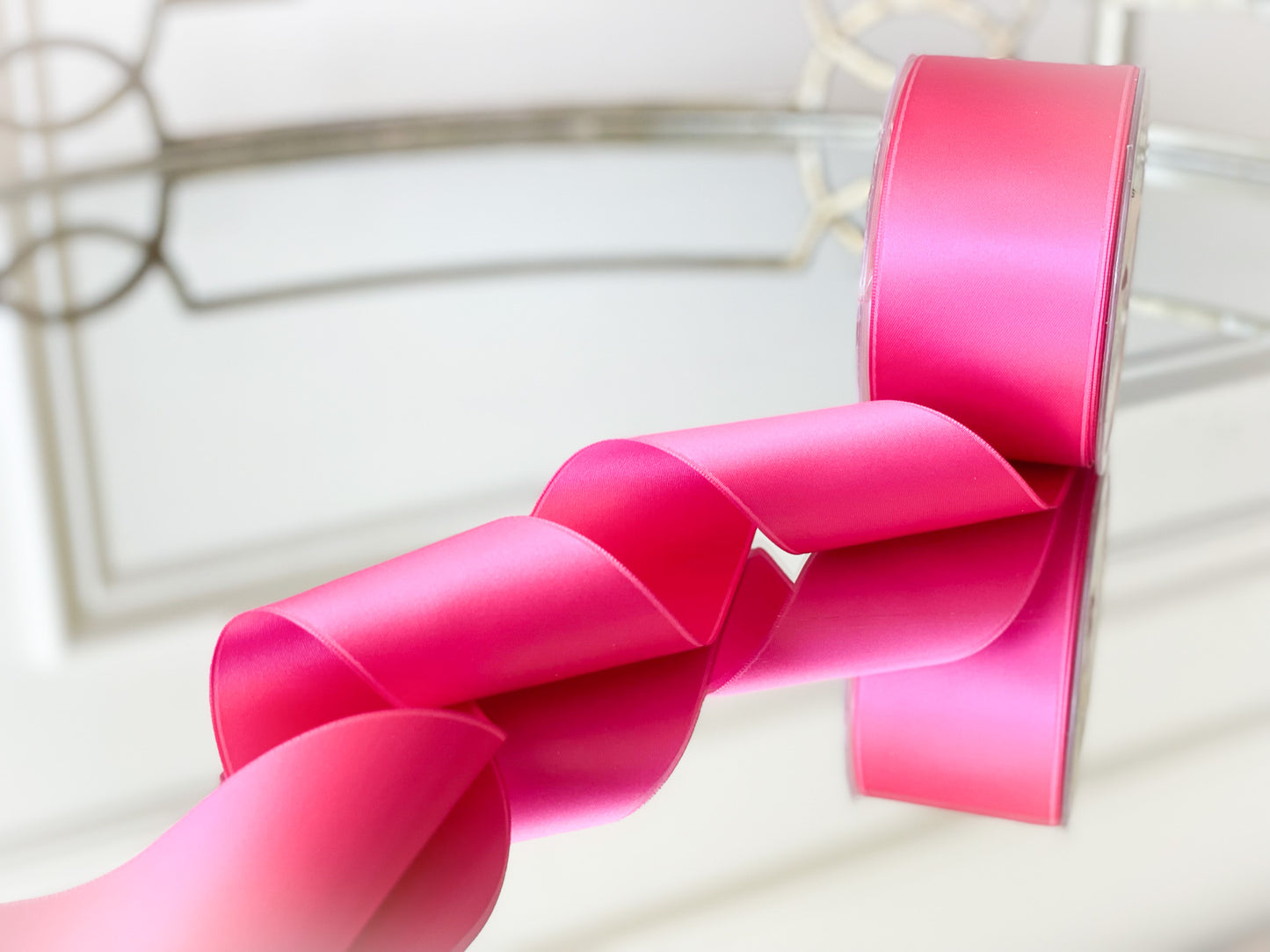 2” Double Sided Swiss Satin Ribbon