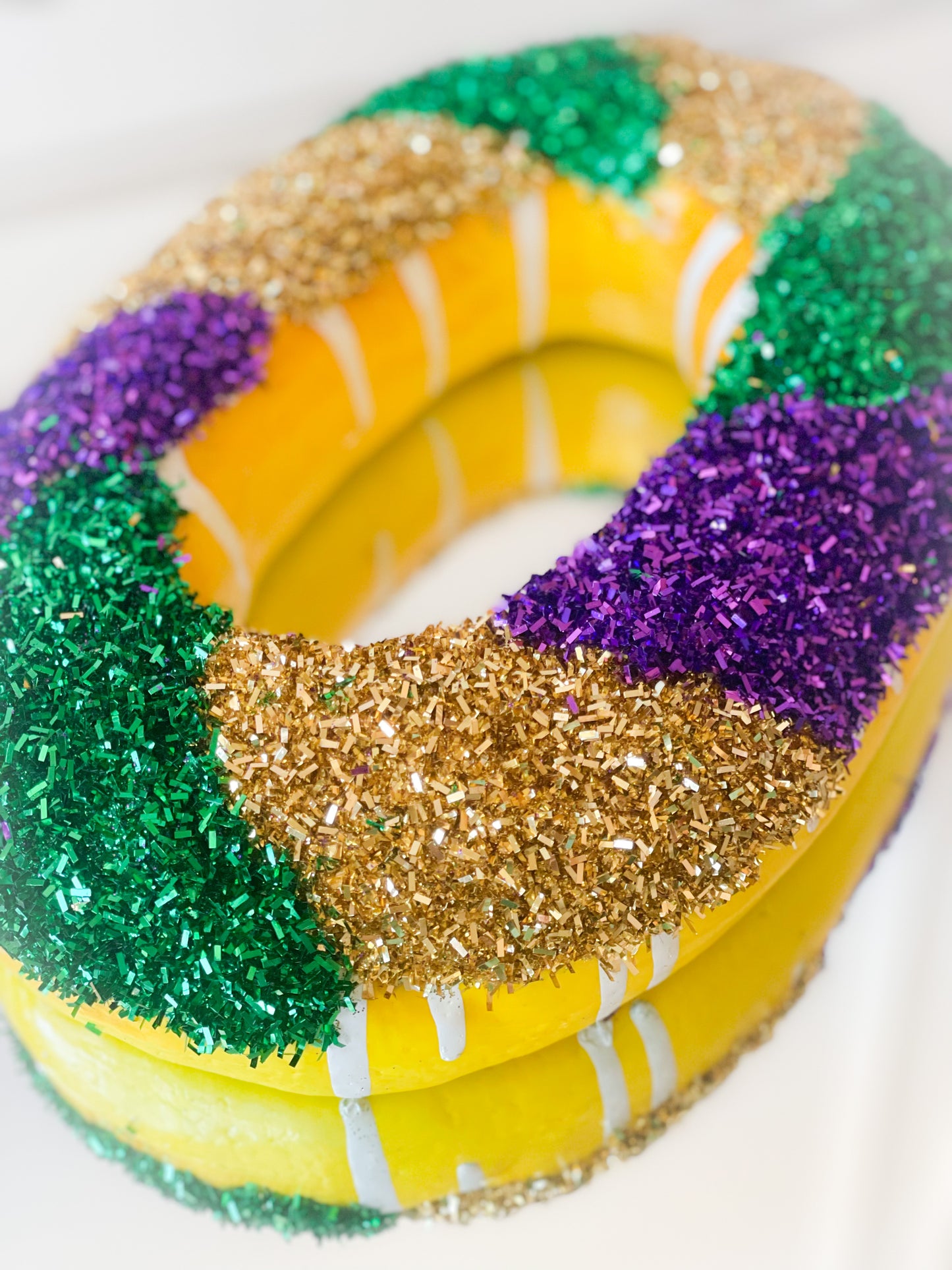 Glitter King Cake