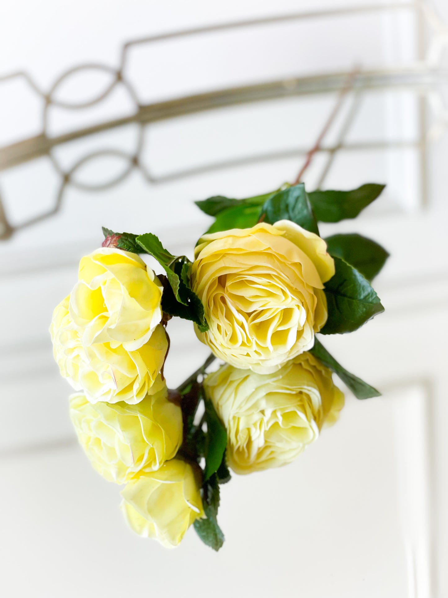 Yellow Cabbage Rose Bouquet