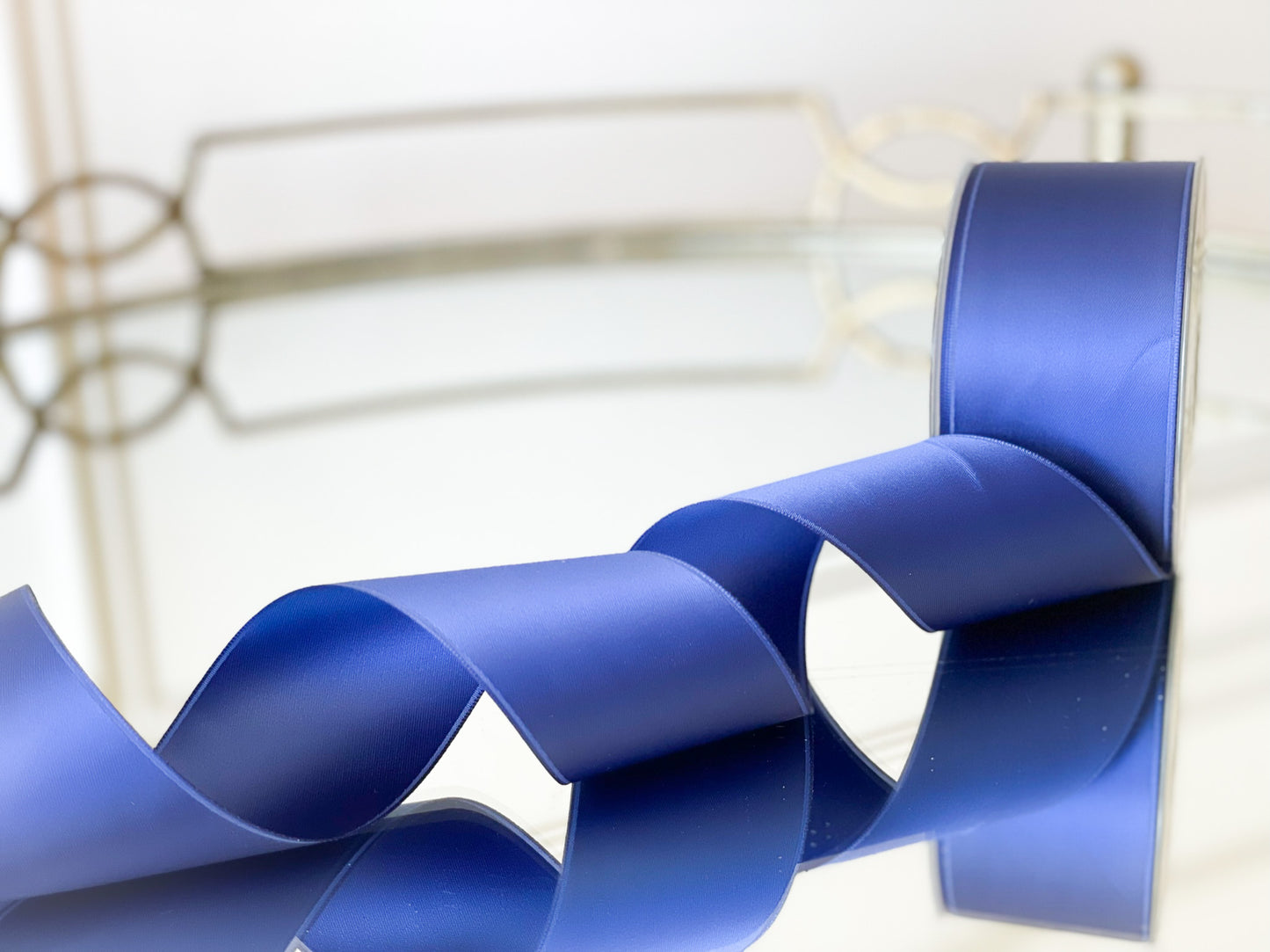 2” Double Sided Swiss Satin Ribbon