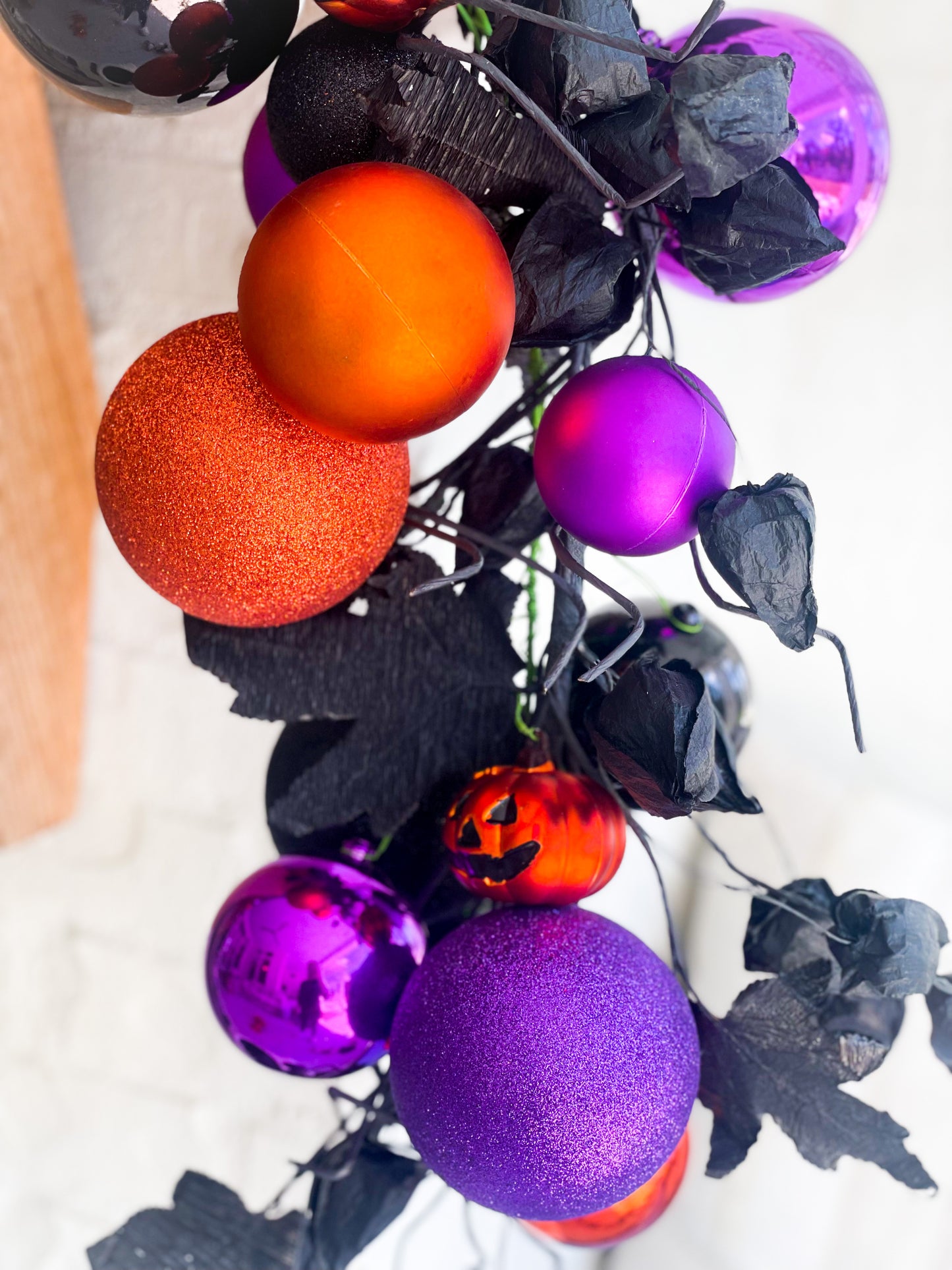 Halloween Ornament Garland