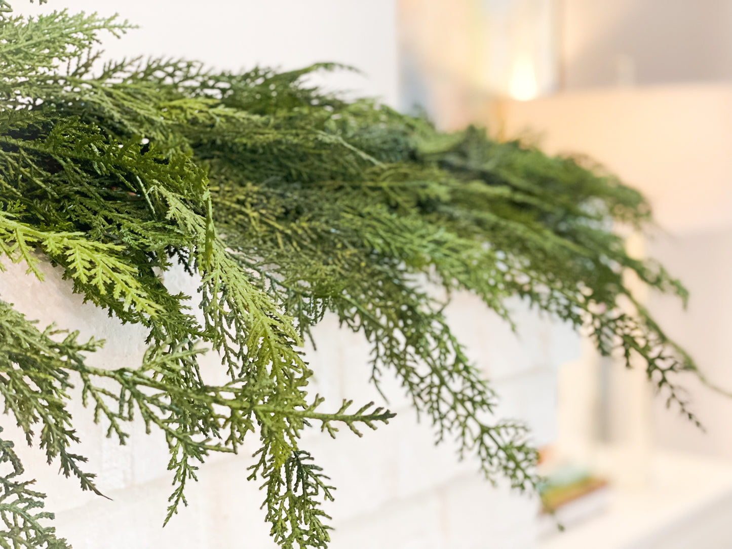 Cedar Mantle Swag Garland