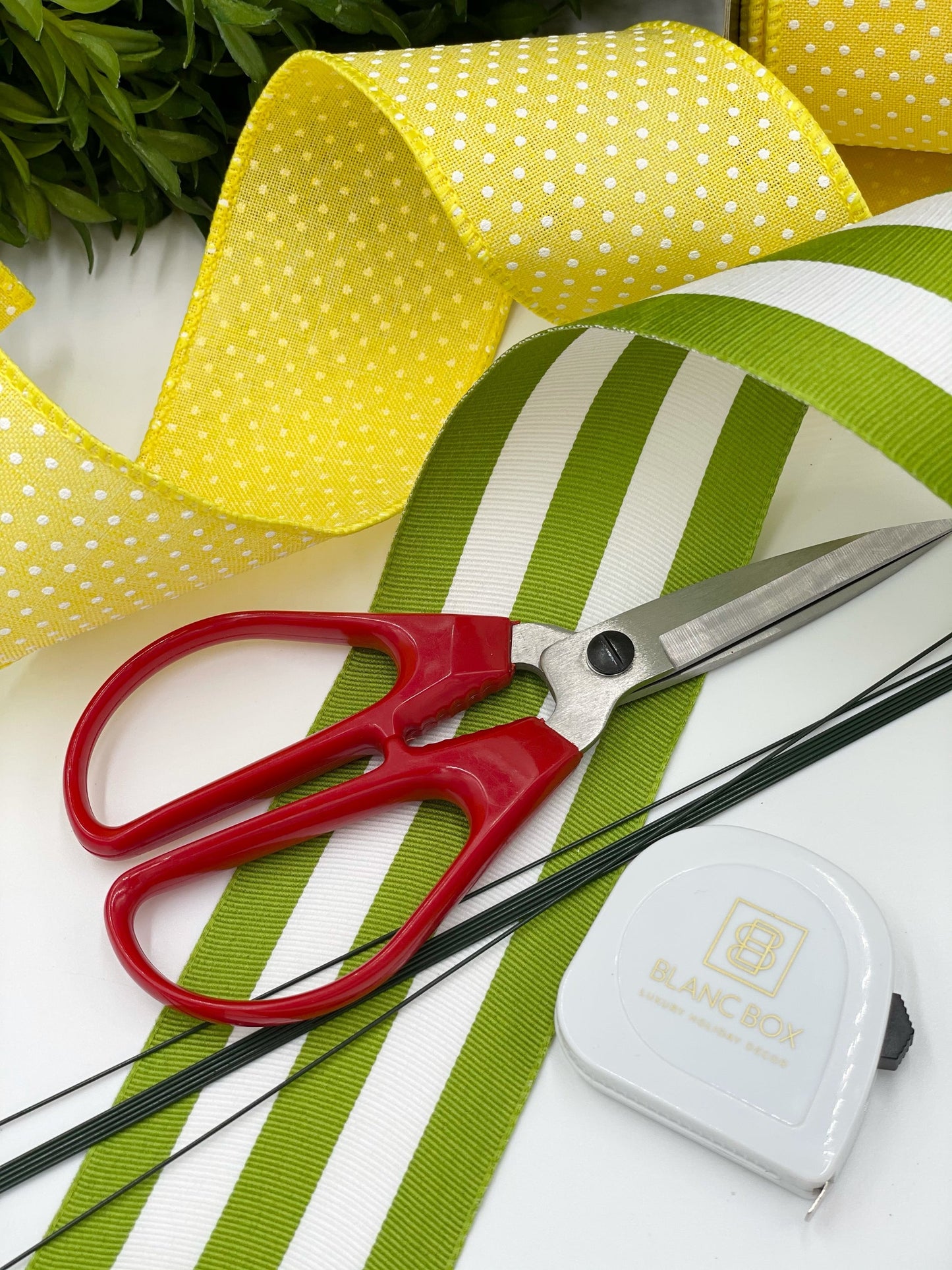 Creepy Crinkley Ribbon Trio Blanc Box
