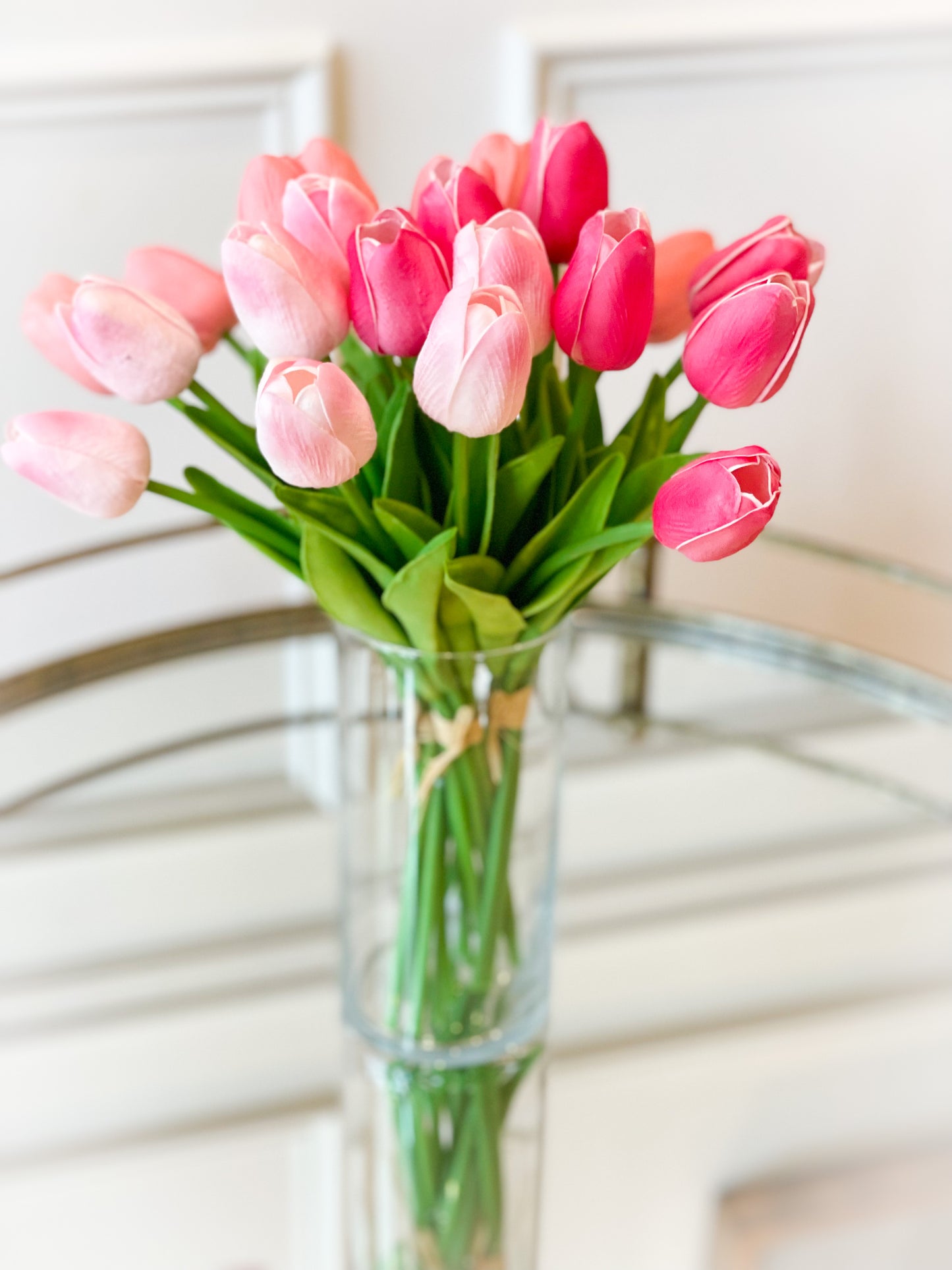 Pippa Tulip Trio Bouquet Blanc Box