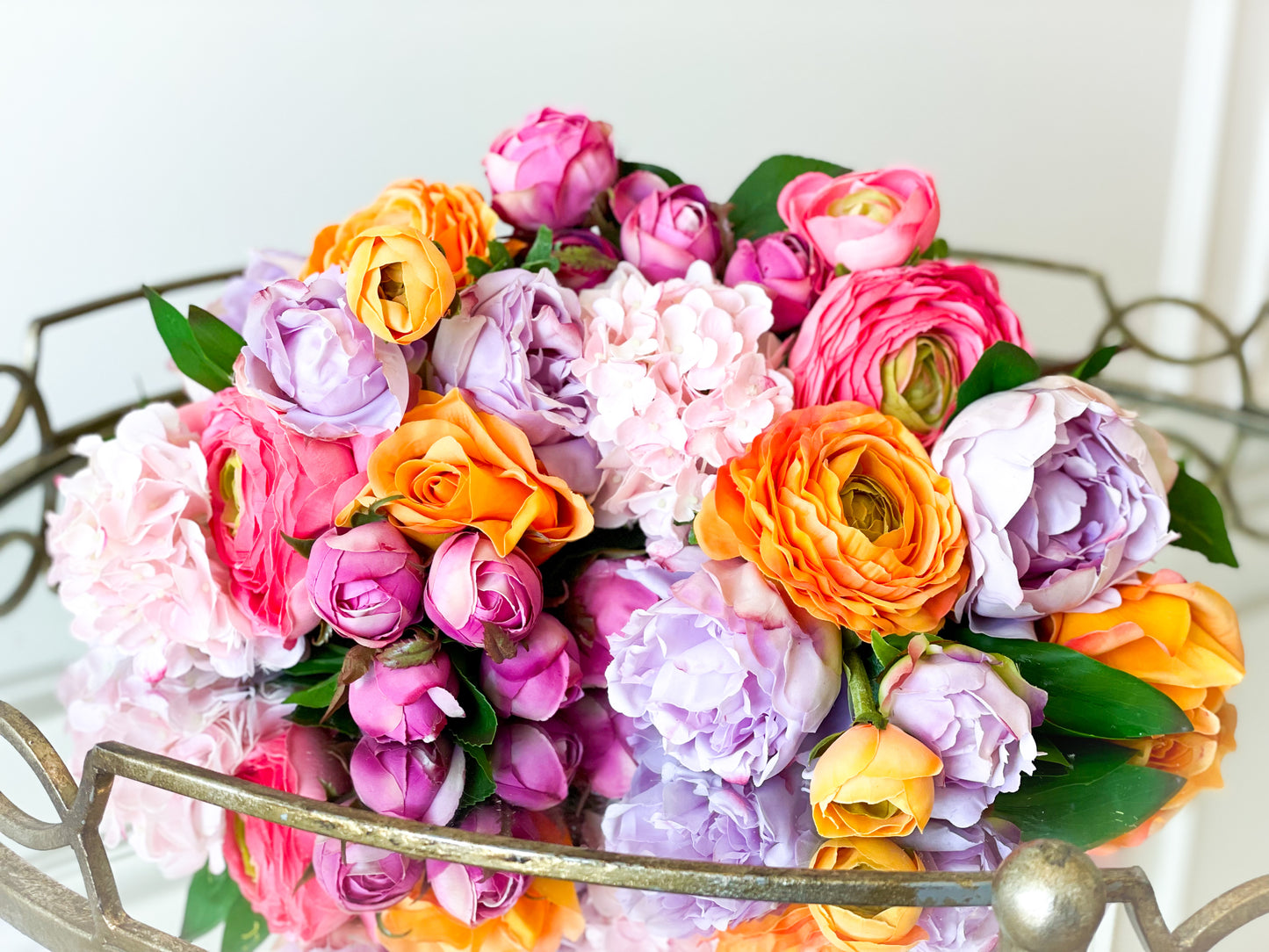 The Corrine Bouquet Blanc Box