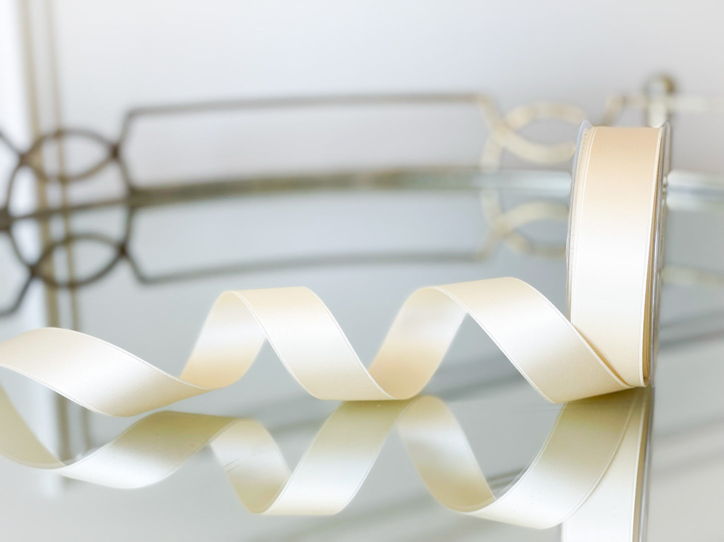 Double Sided Swiss Satin Ribbon