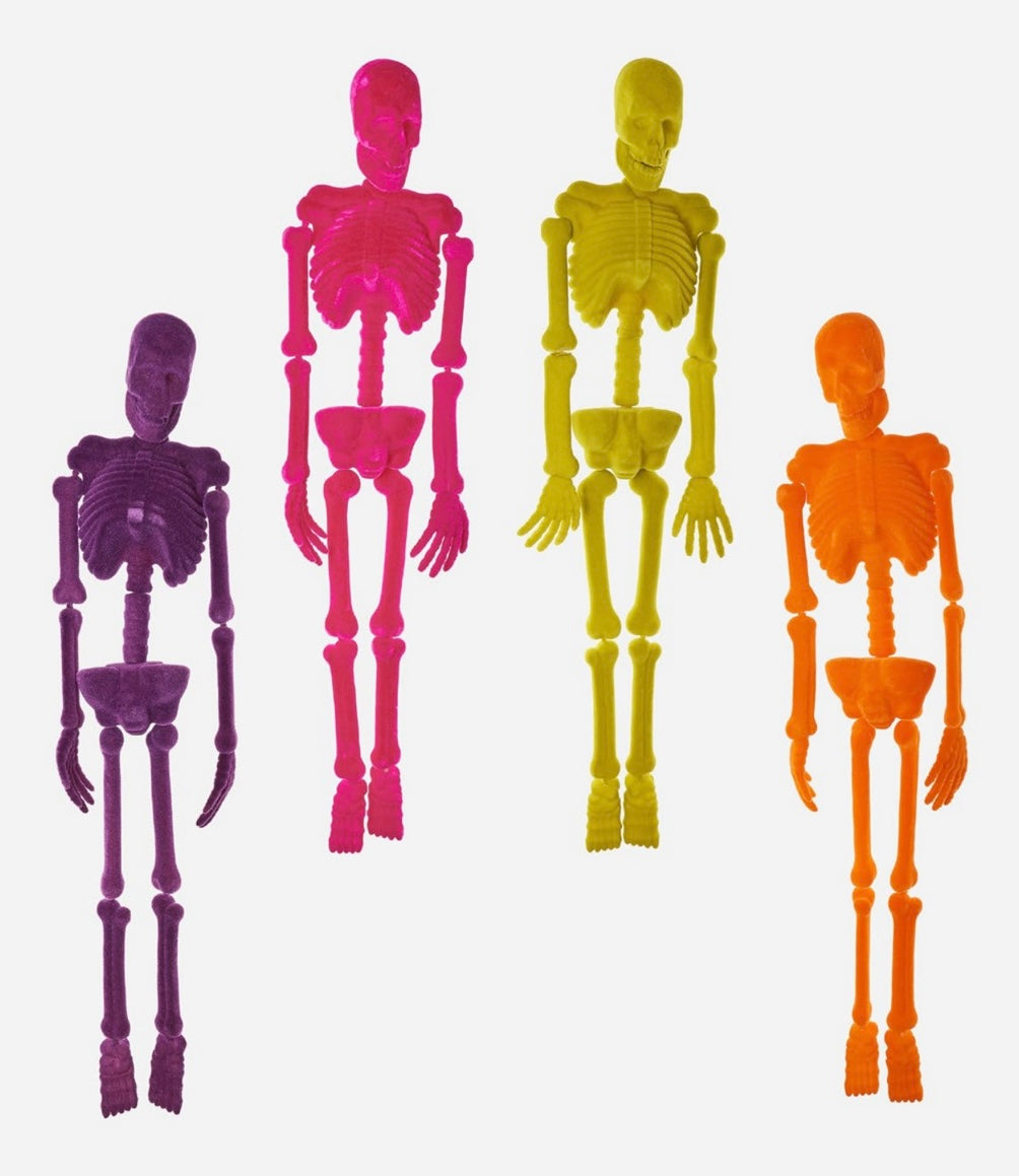 Flocked Life-Size Skeleton (Roussel’s Pickup Only)