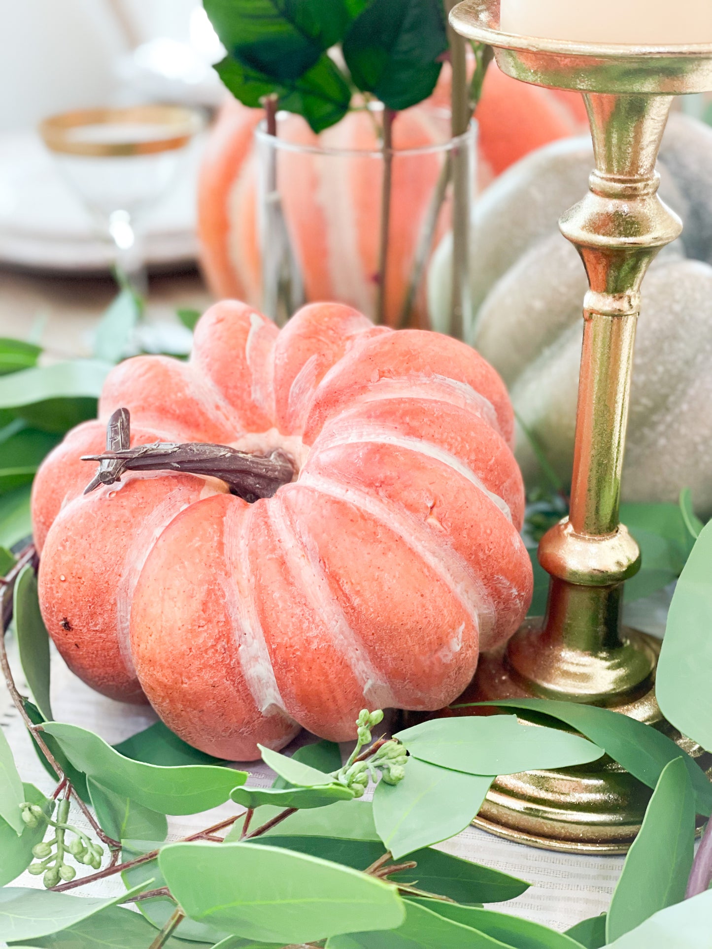 Rosey Posey Pumpkin Blanc Box