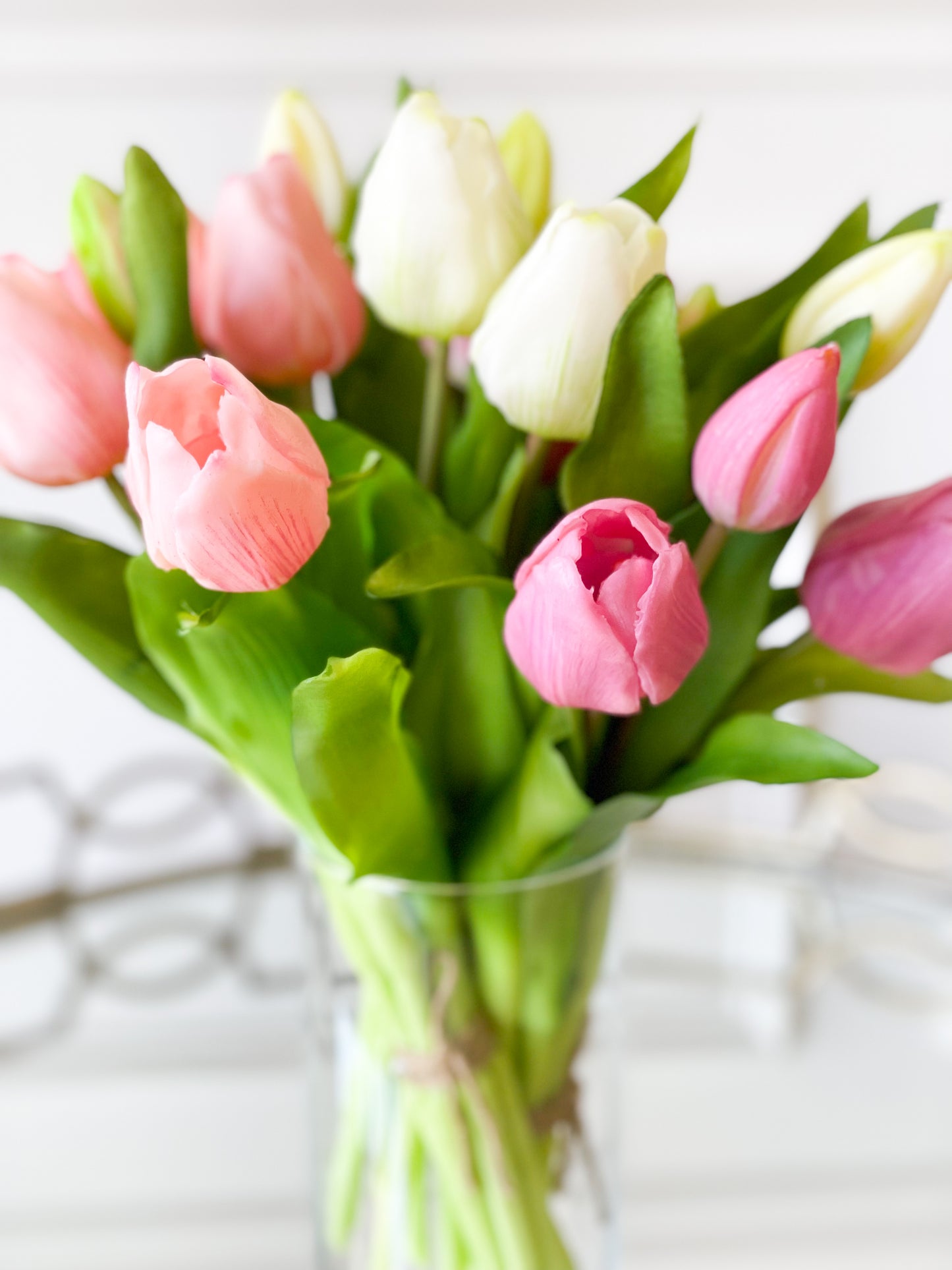 The Katherine Tulip Trio Bouquet