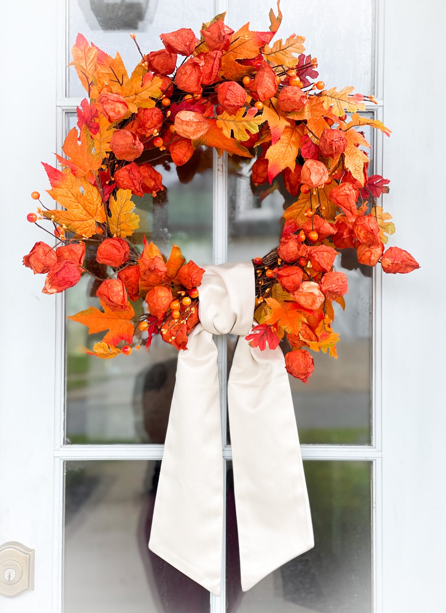 The Fall To Flock Wreath Blanc Box