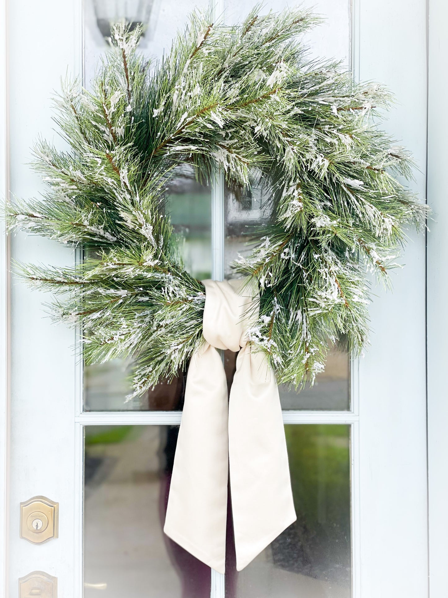 The Fall To Flock Wreath Blanc Box