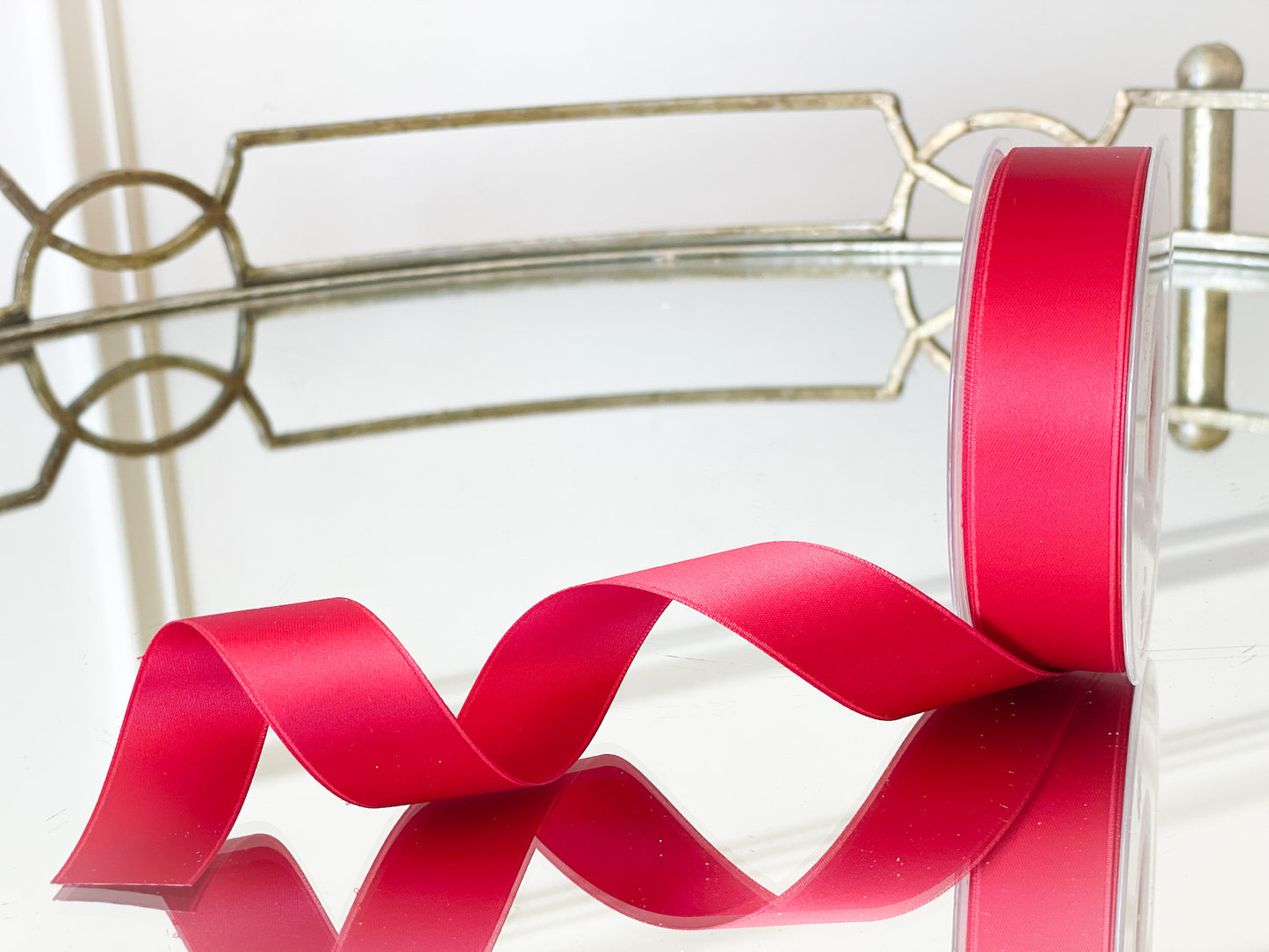 Double Sided Swiss Satin Ribbon