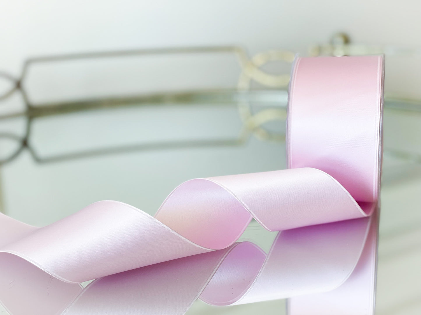 2” Double Sided Swiss Satin Ribbon