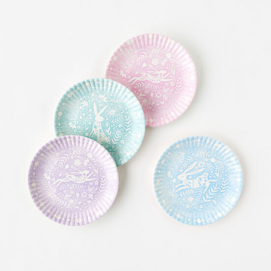 Spring Fables Melamine Plate Set Of 4