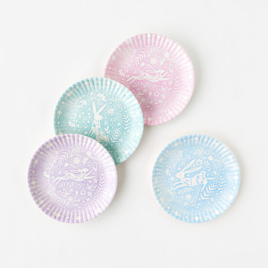 Spring Fables Melamine Plate Set Of 4