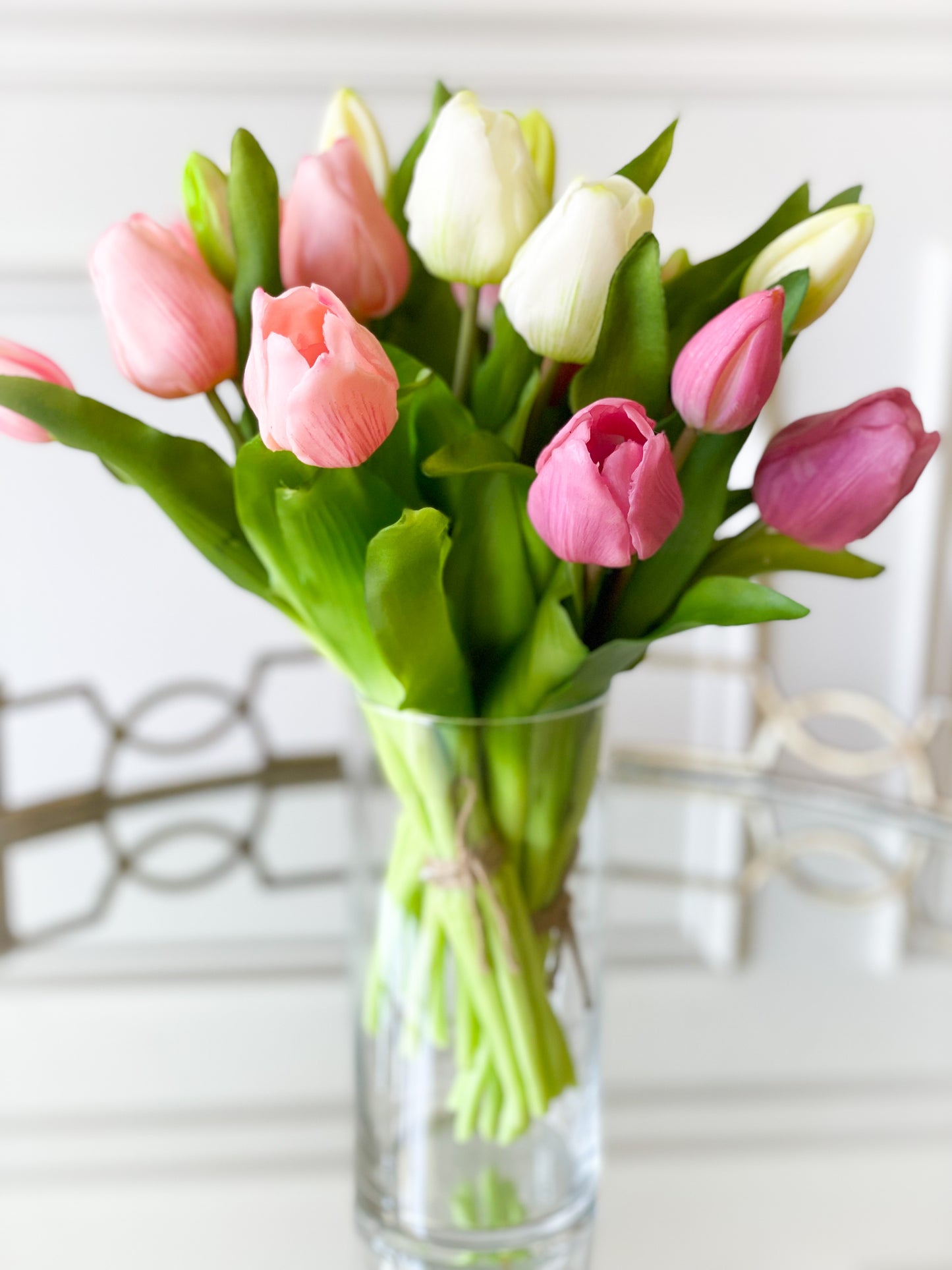 The Katherine Tulip Trio Bouquet