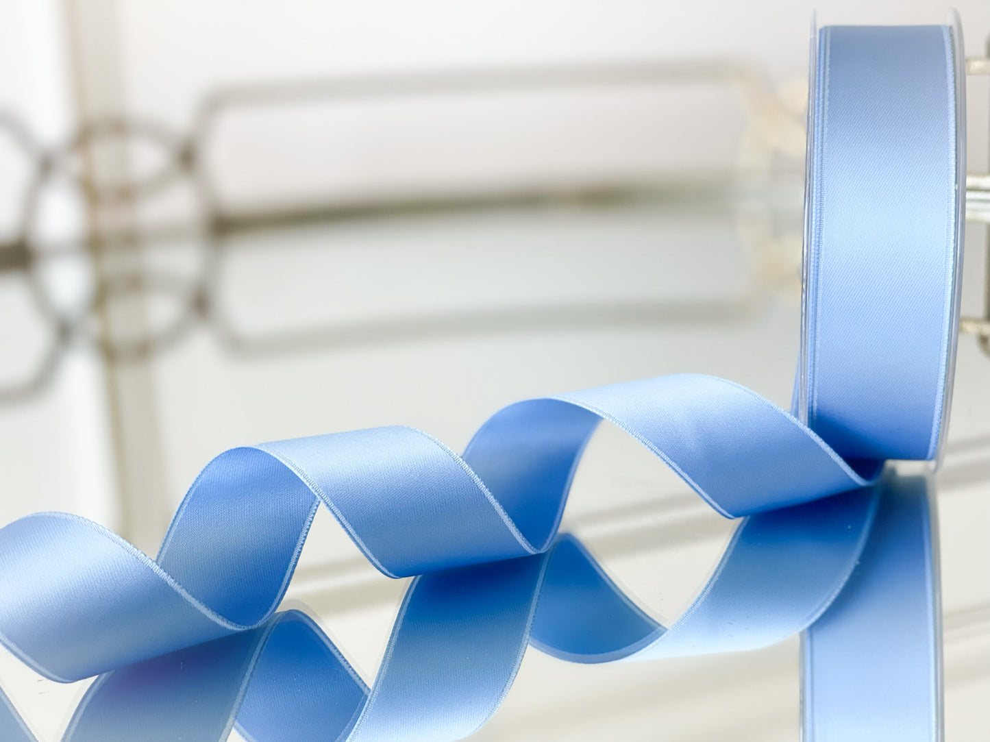 2” Double Sided Swiss Satin Ribbon