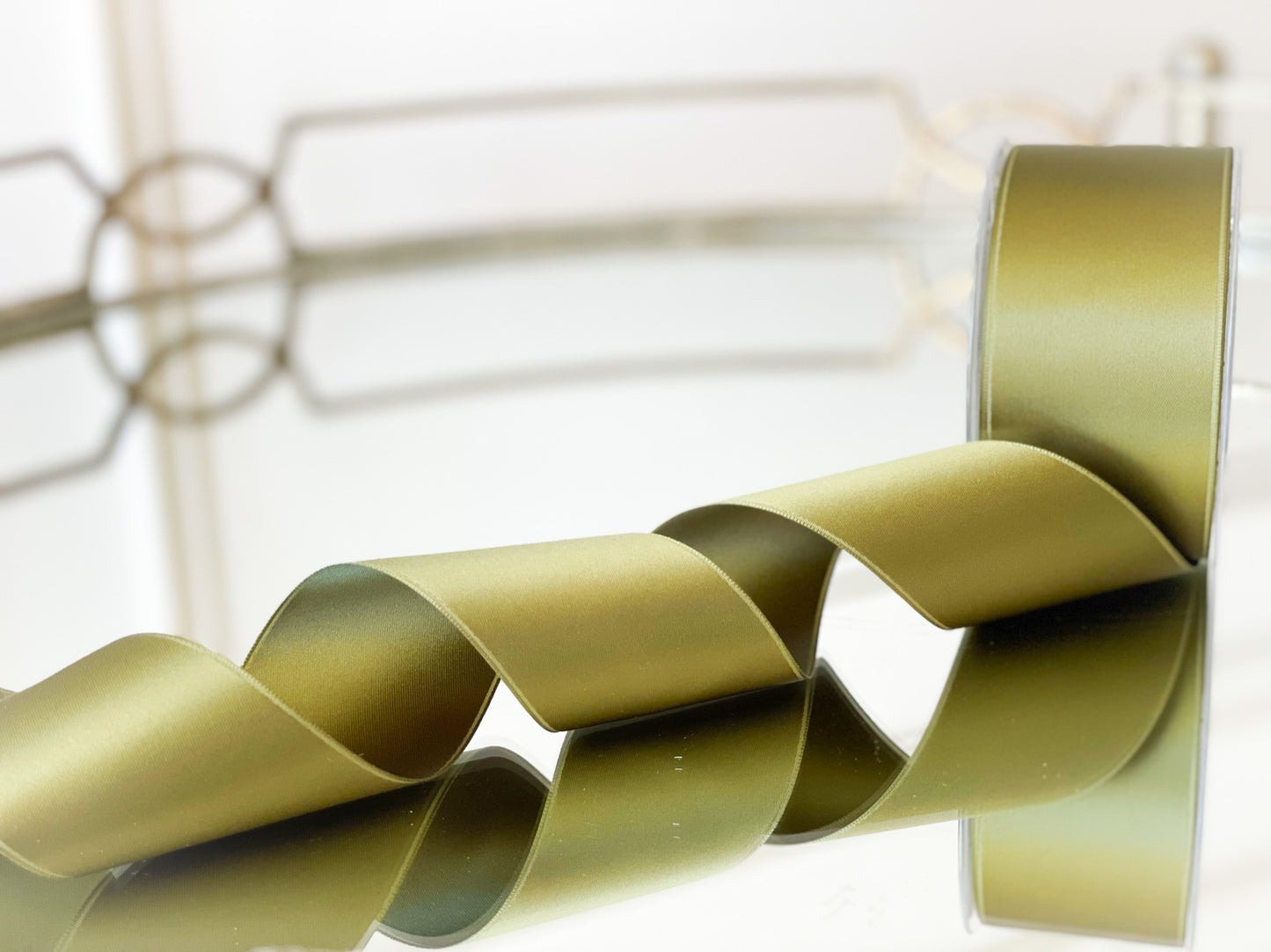 2” Double Sided Swiss Satin Ribbon