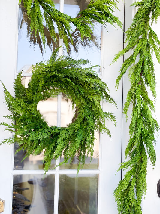 Cypress Wreath