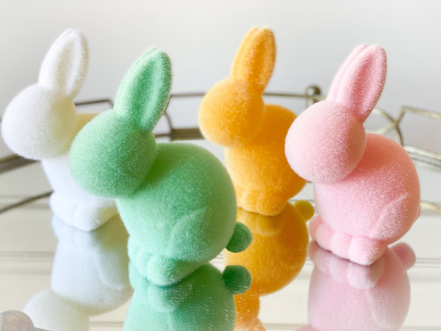 7” Seafoam Cottontail Bunny