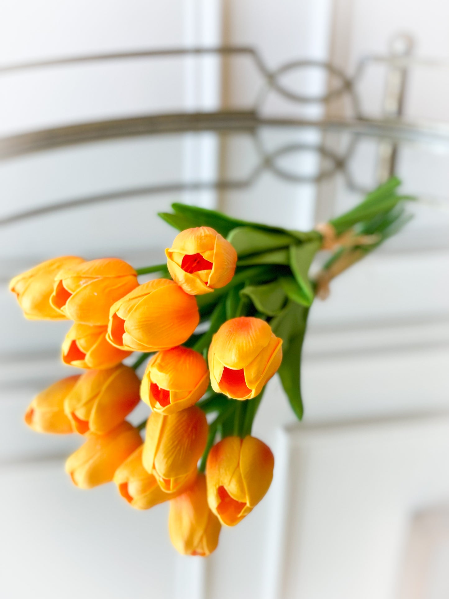 Coco Tulip Trio Bouquet Blanc Box