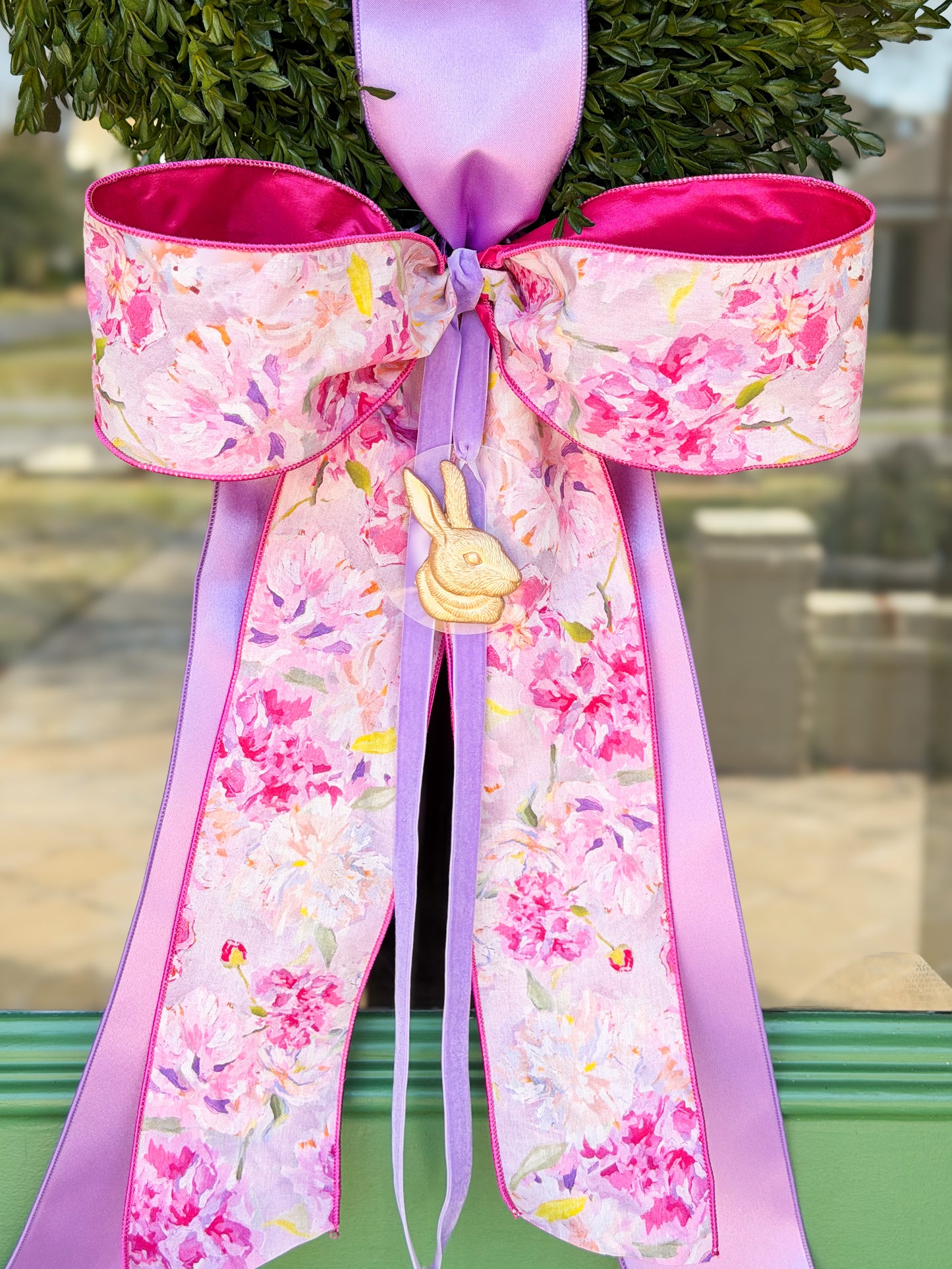 Maison Rosé Bunny Tea Leaf Wreath