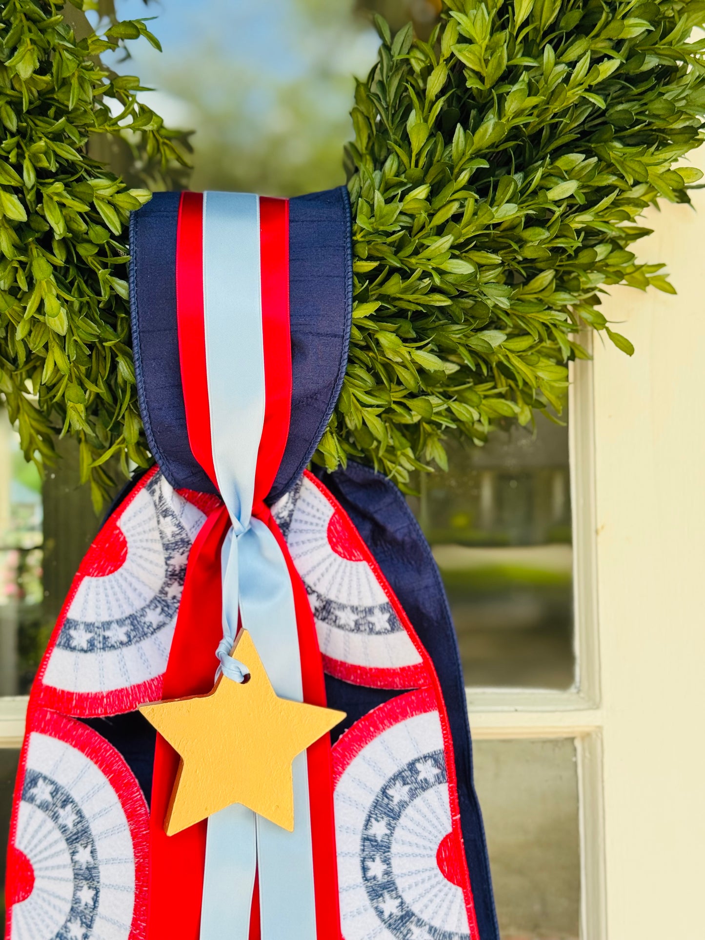 Heritage Parade Tea Leaf Wreath