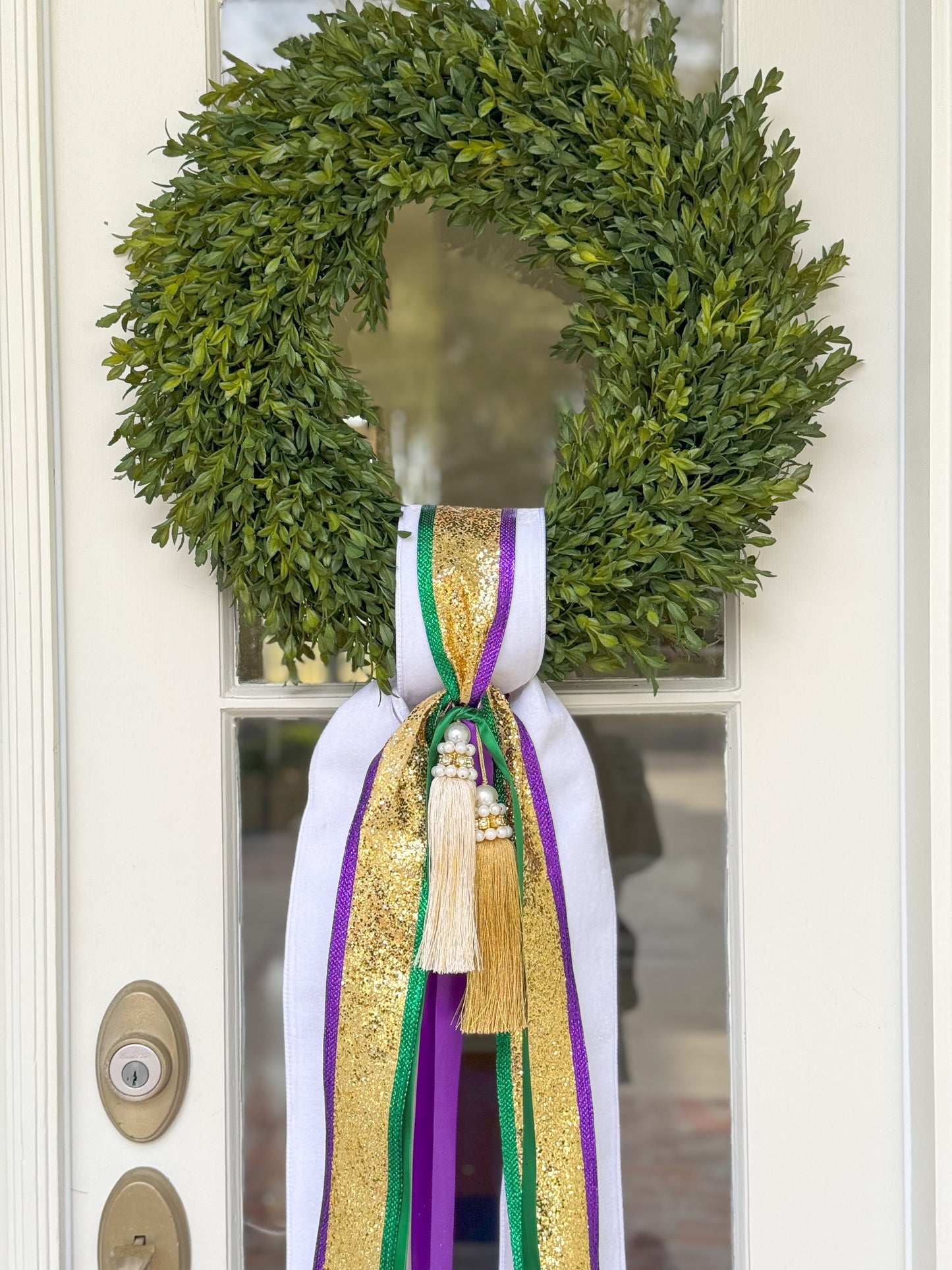 Queen Of The Krewe Wreath