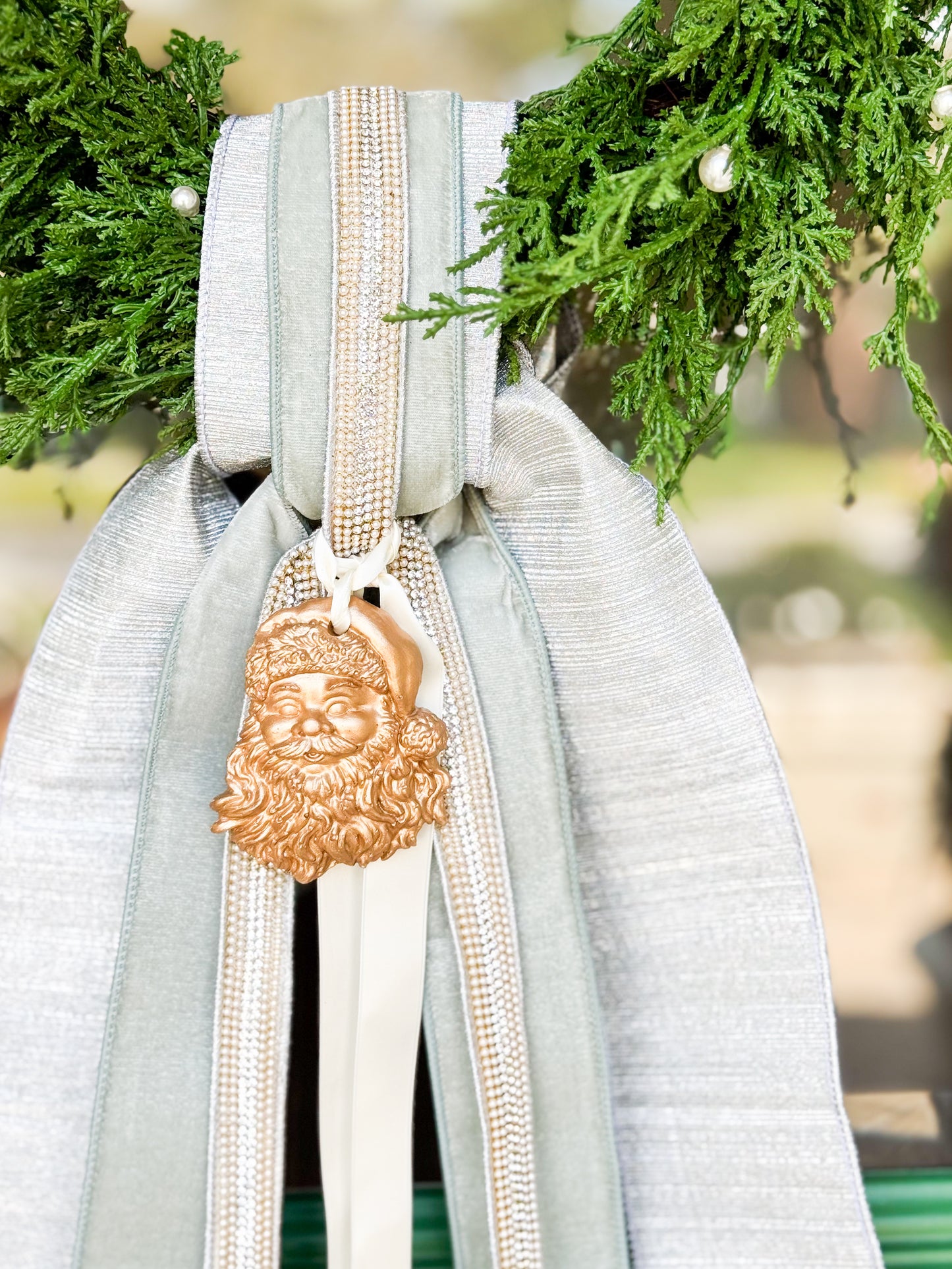 Frosted St. Nicholas Wreath