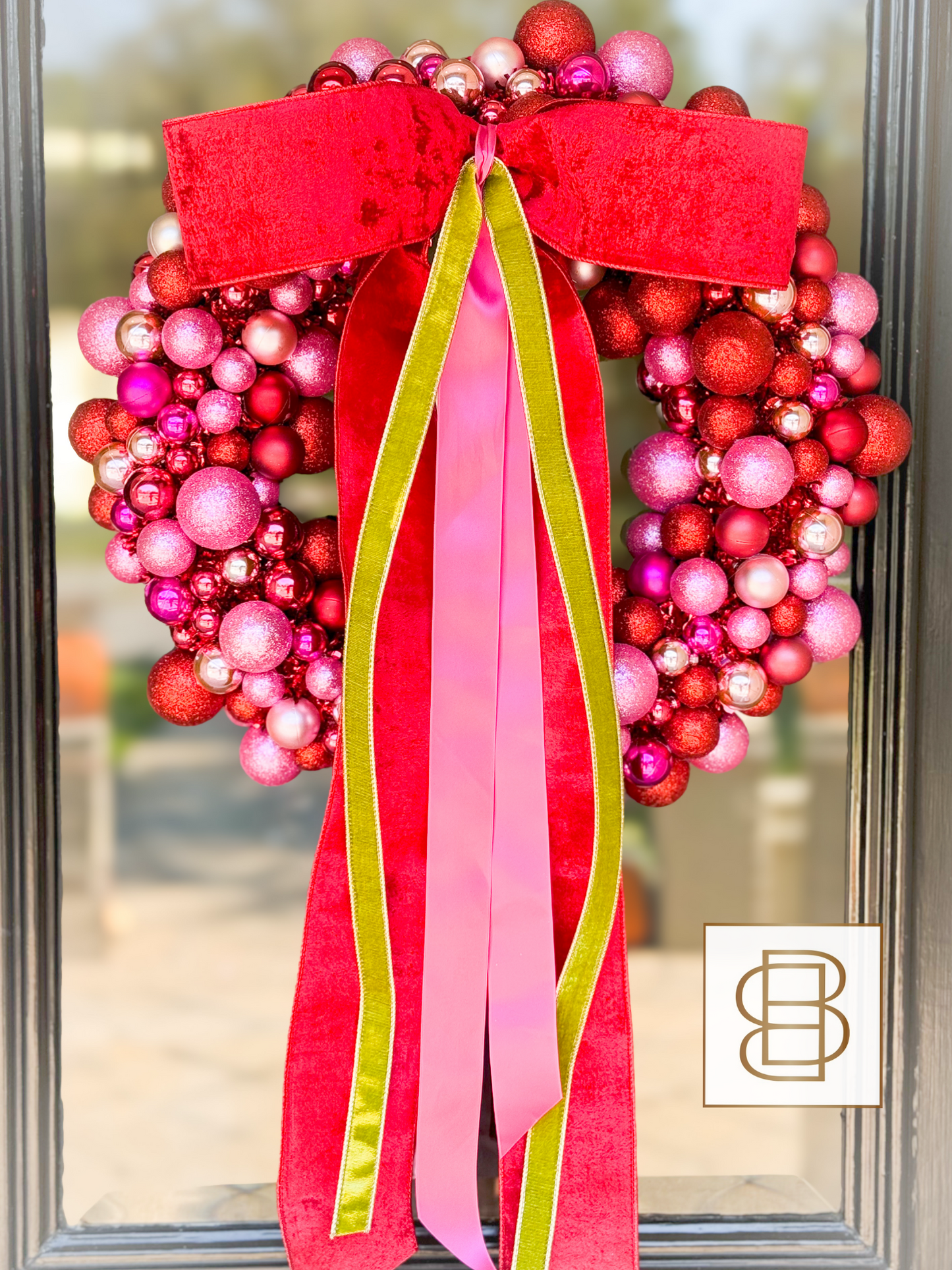 The Jingle Ball Wreath And Bow