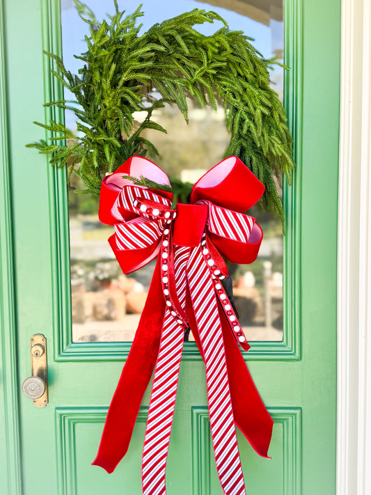 Candy Couture Fir Wreath