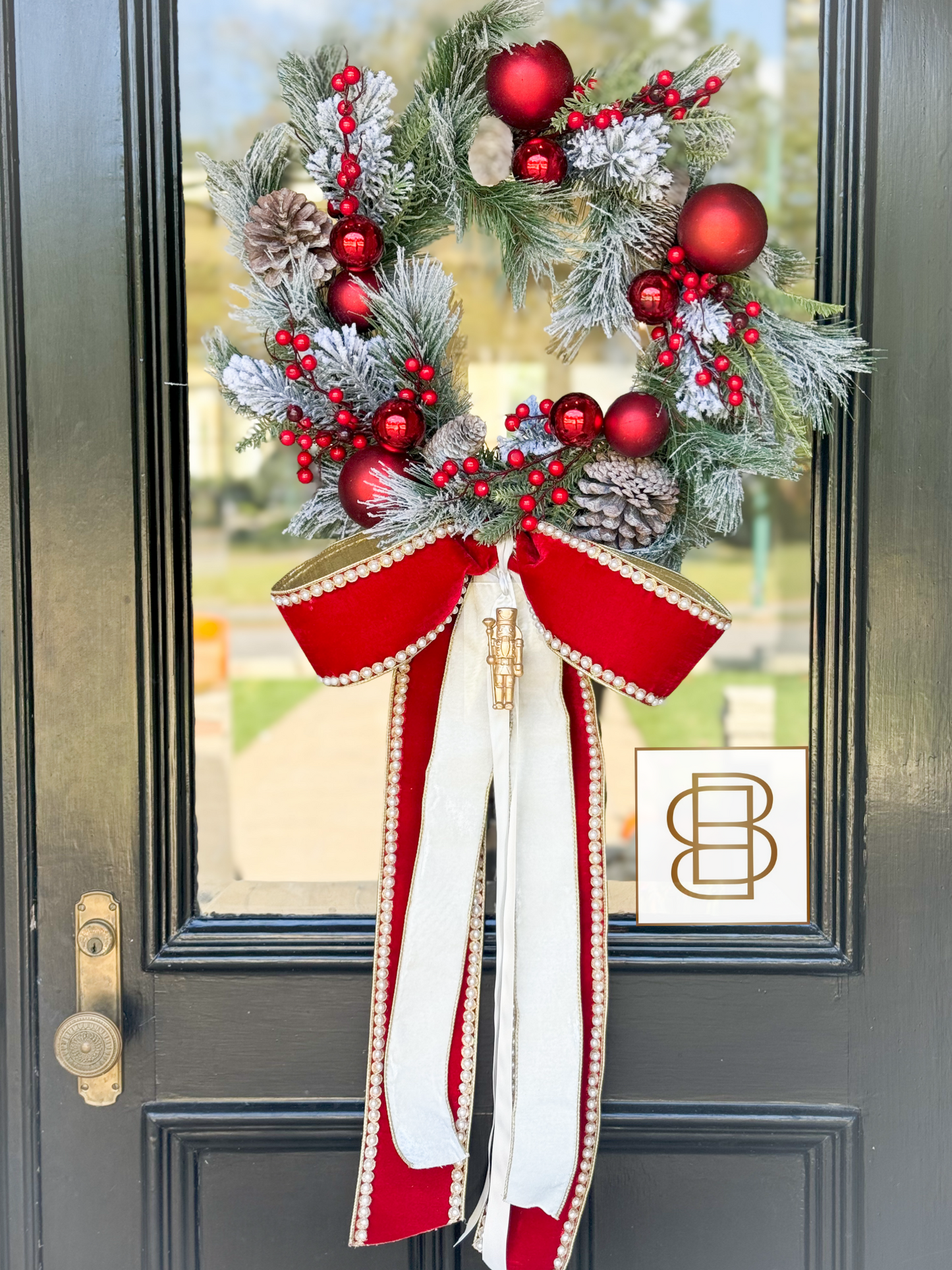 The Nostalgic Nutcracker Ornament Wreath