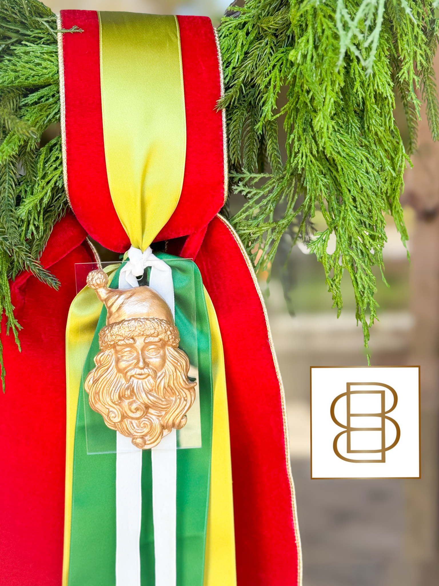 Papa Noel Wreath And Sash - Thumbnail 2