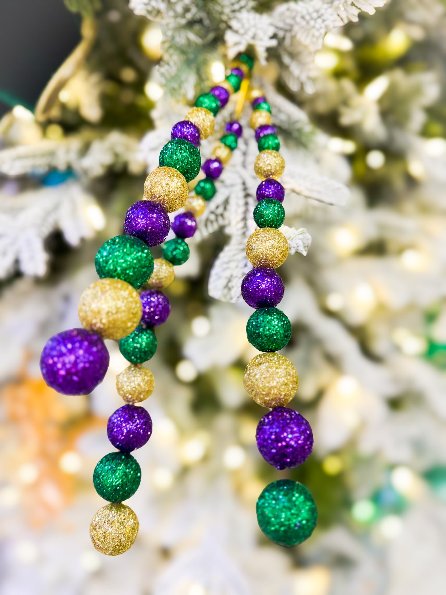 Mardi Gras Bead Spray