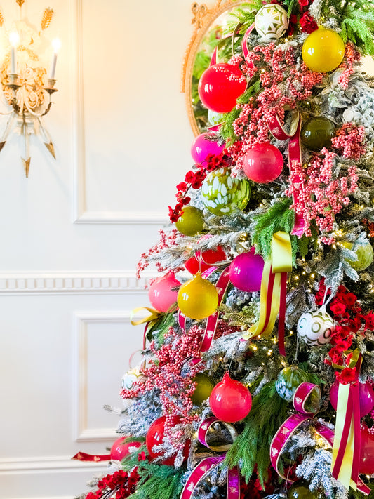 The Fleur Noel Christmas Tree Blanc Box