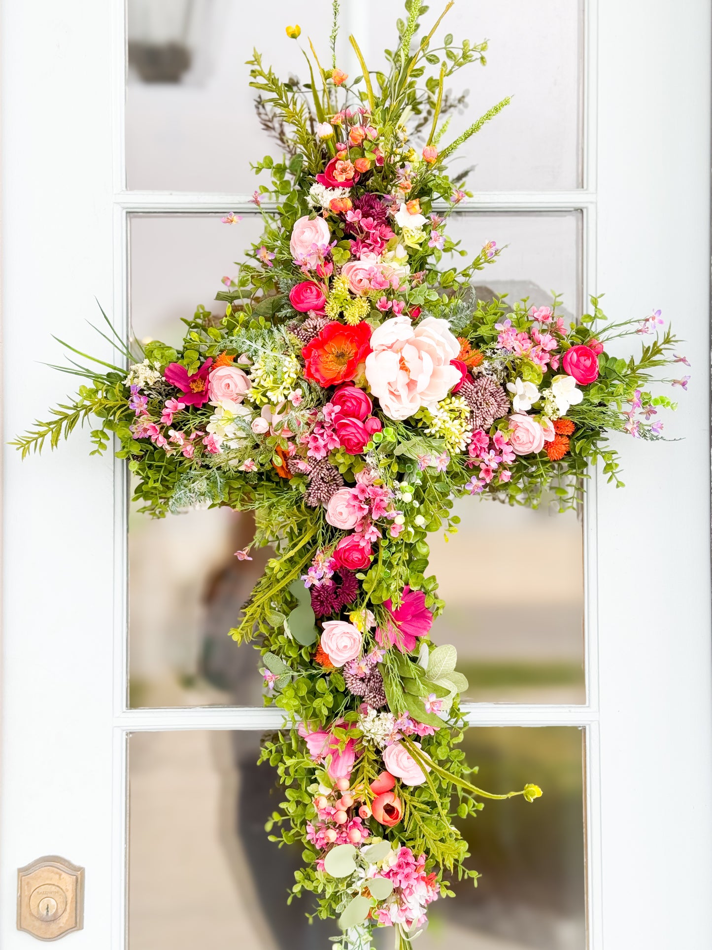 The Bloom Cross Wreath