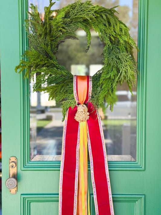 The Citrus Noel Orange Wreath