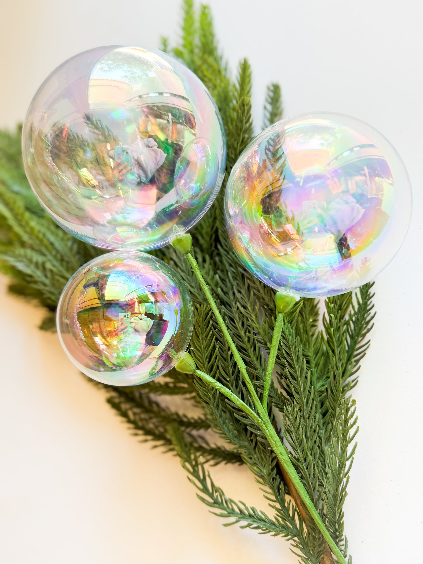 Iridescent Bubble Trio Pick