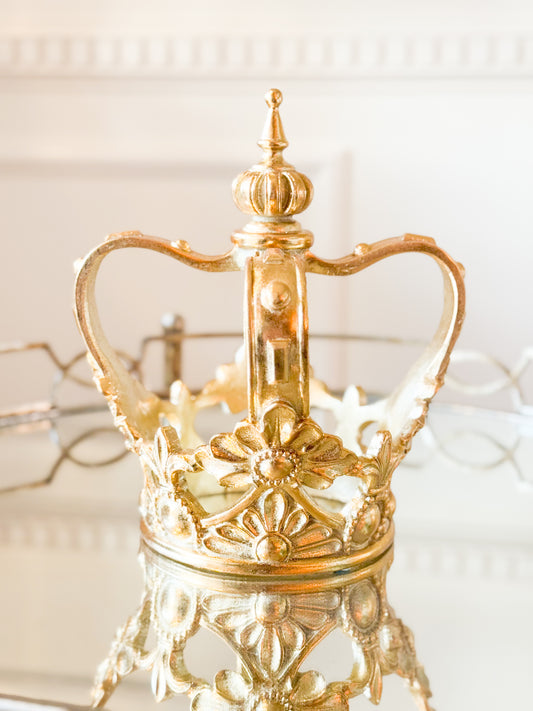 Gold Resin Royal Court Crown