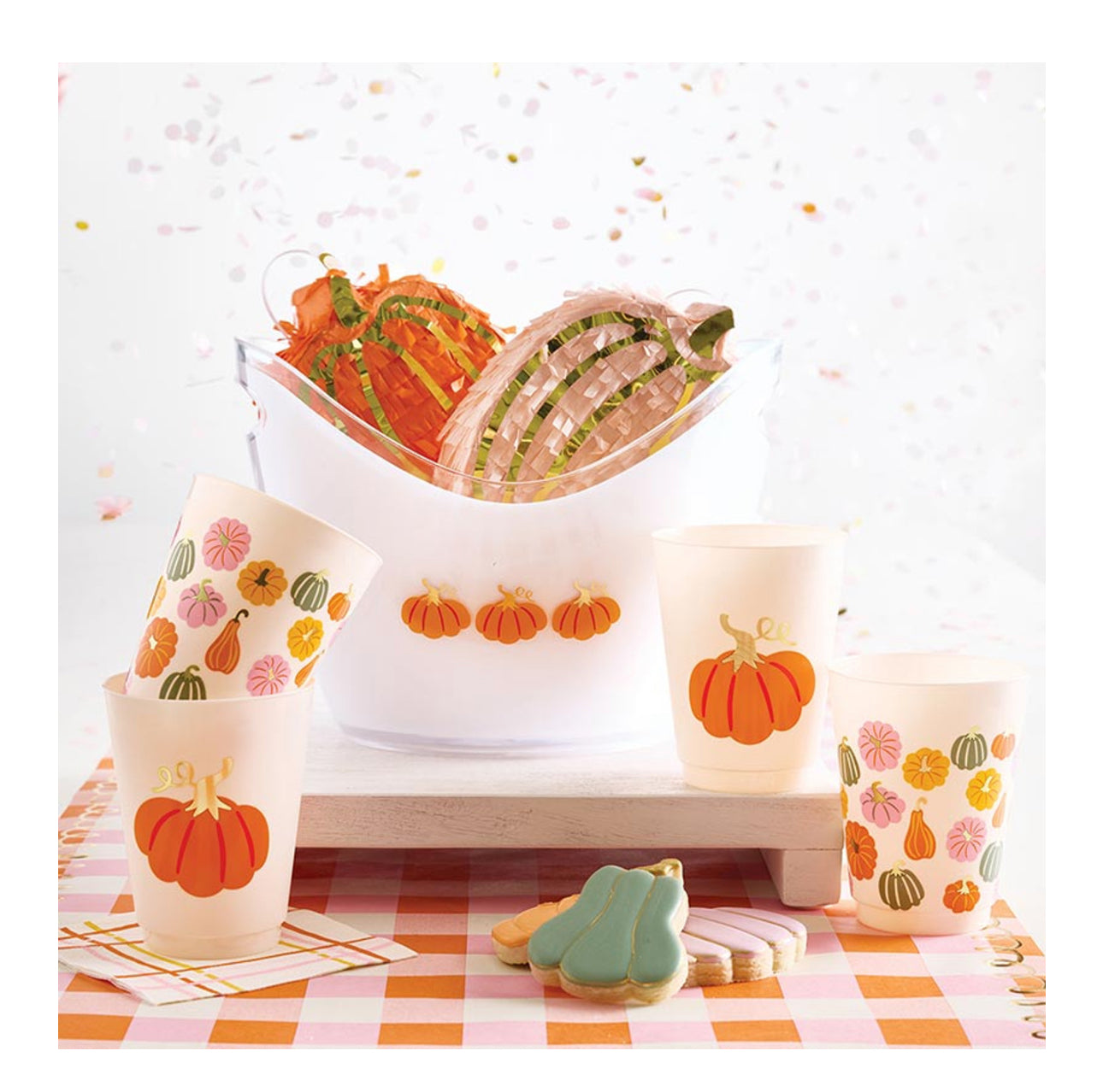 Pumpkin Frost Cups