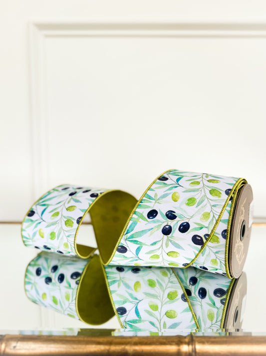 Olive Leaf Ribbon