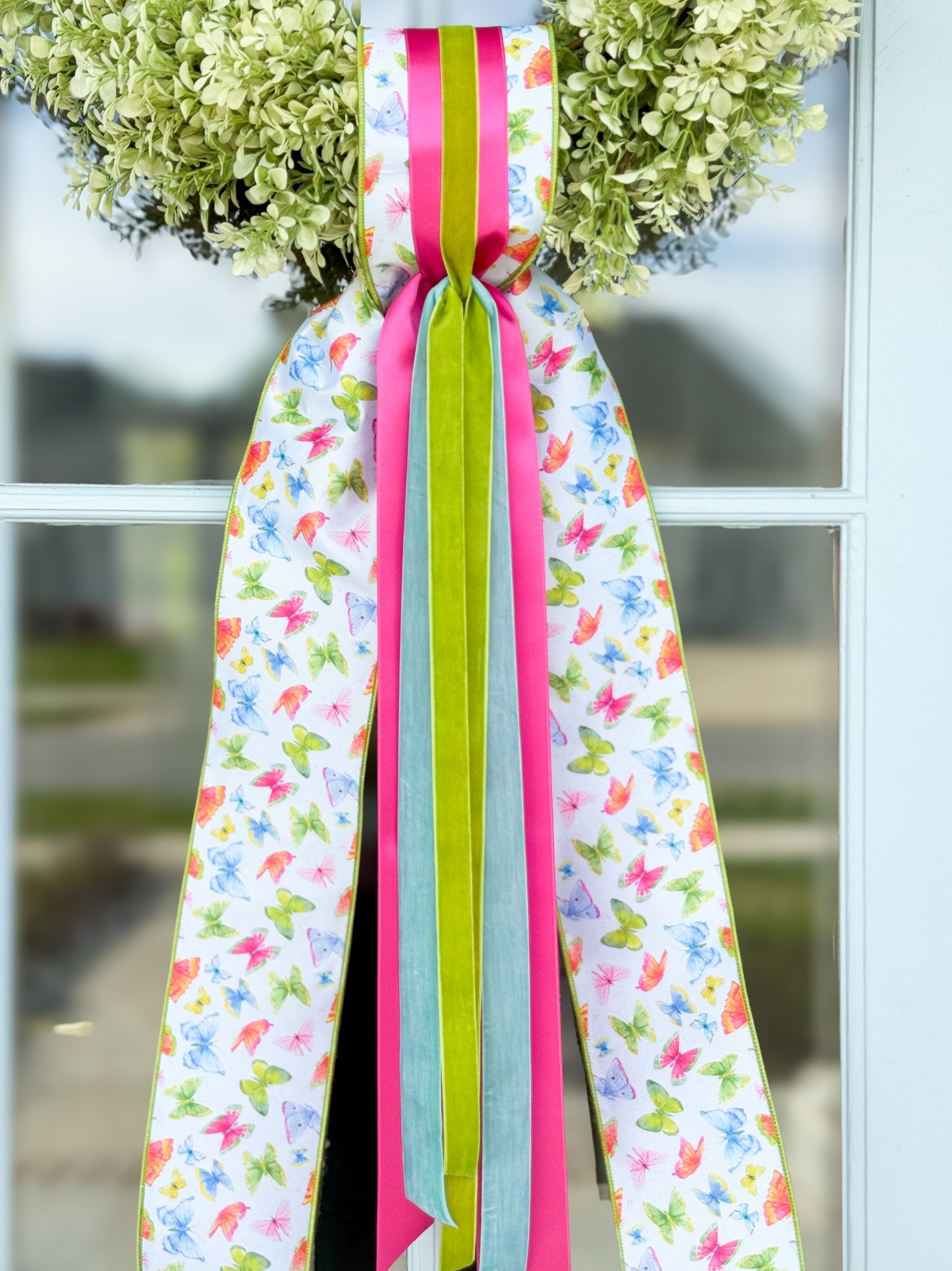 Le Papillon Wreath And Sash