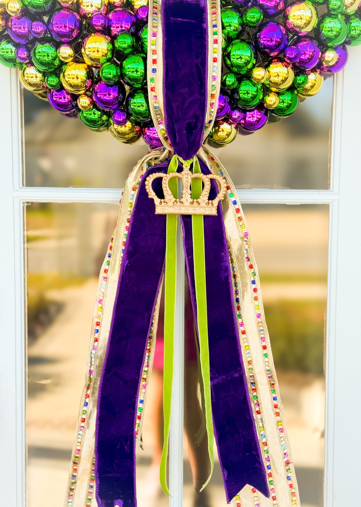 The Queen Of The Krewe Sash With Ornament ONLY